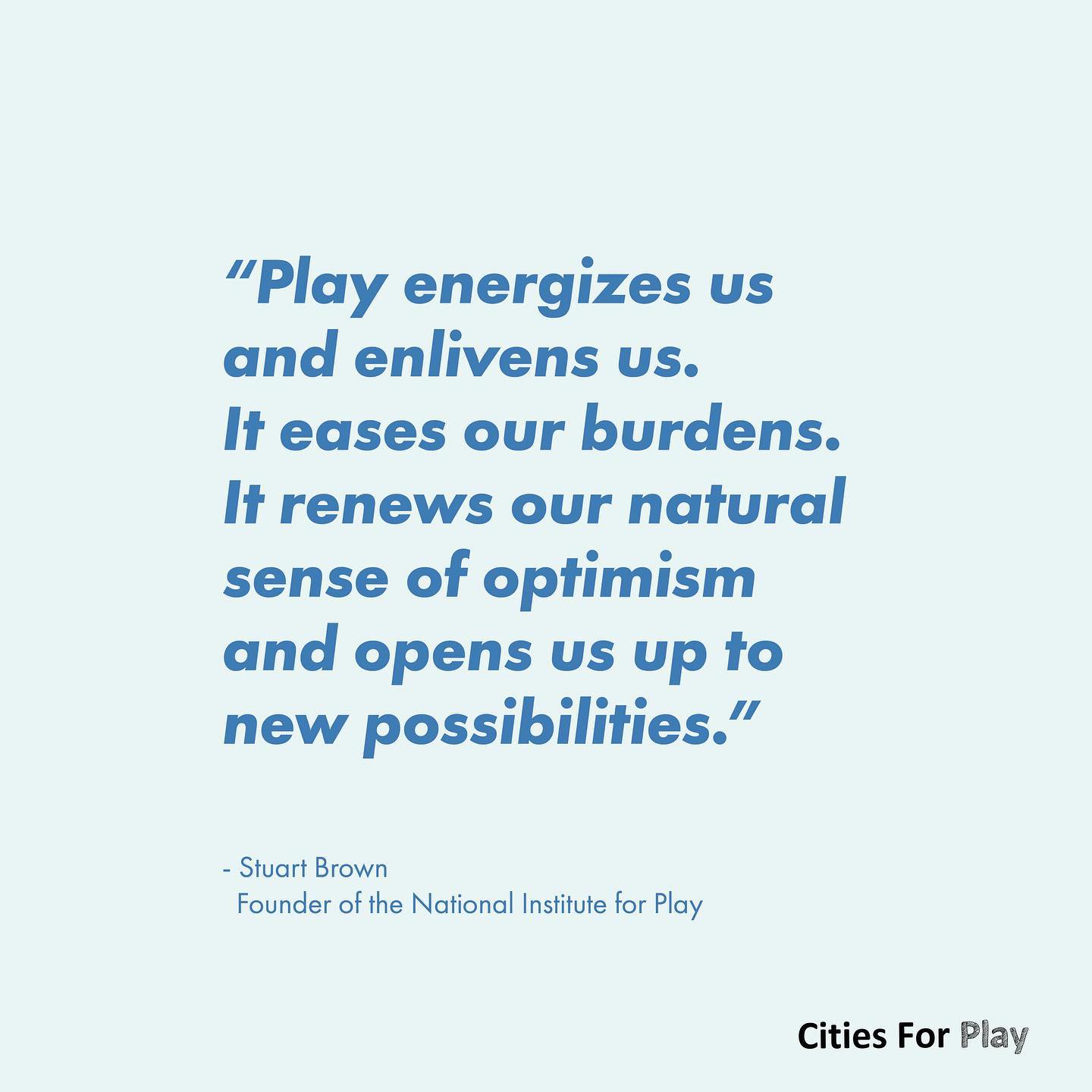 The power of play! 💙
#citiesforplay #playfulcity #childfriendlycity #play #learningthroughplay #urbandesign #placemaking #publicspace #urbanplanning #citymaking #urbanchildhoods #citylife #urbanista #planning #citylab #citiesforpeople #playmatters