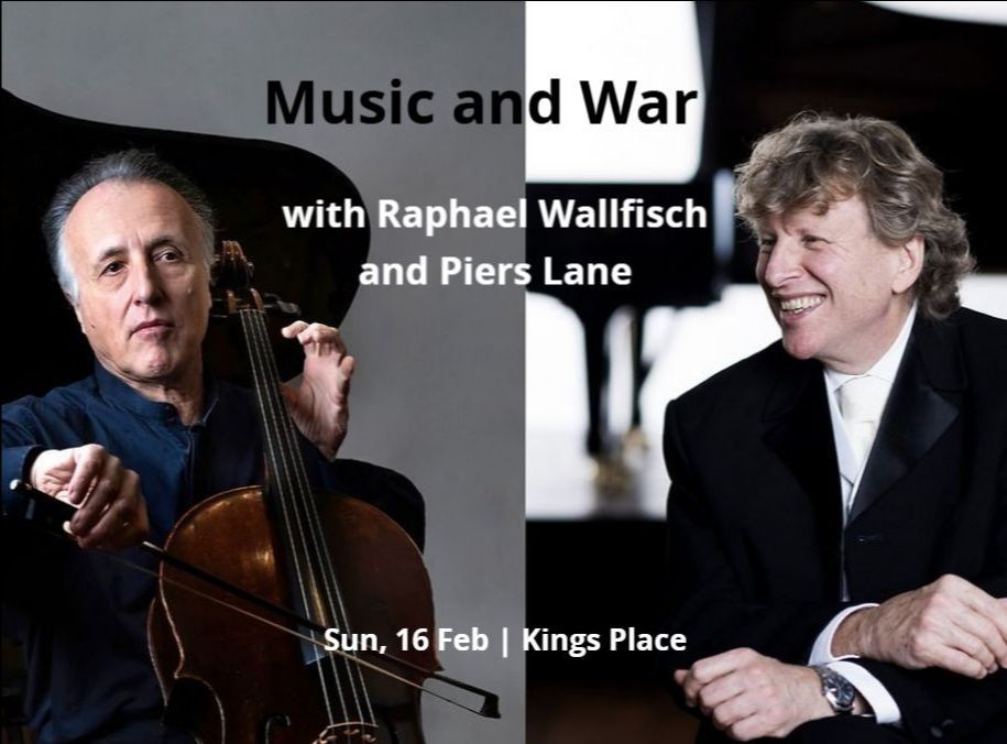 ๐ป Experience the Power of Music in Times of War: A Special Evening with Raphael Wallfisch & Piers Lane
