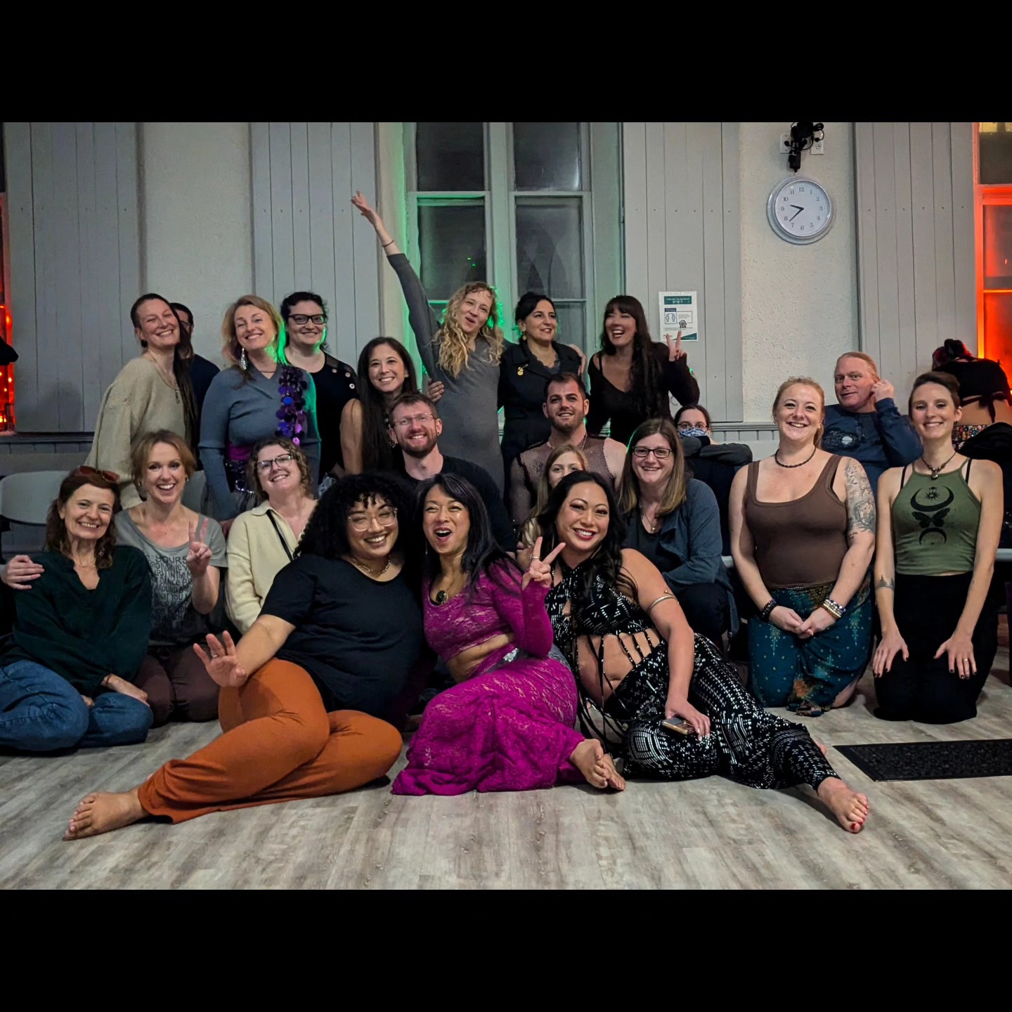 Thanks to everyone for making last night's Halcyonic Hafla such a fun time full of laughter, dance, good food, and community. Hearts are full!! 🥰
We have lots of footage to go through and rest to be had. In the meantime, here's a pic of some of the late crew! 💖💖
We'll be sure to do this again... it was just too much fun!
#hafla #partytime #danceparty #Guelph #ishra #ishrablanco #marysnow #siyobin
#Invoketress #Invoketressdance #community