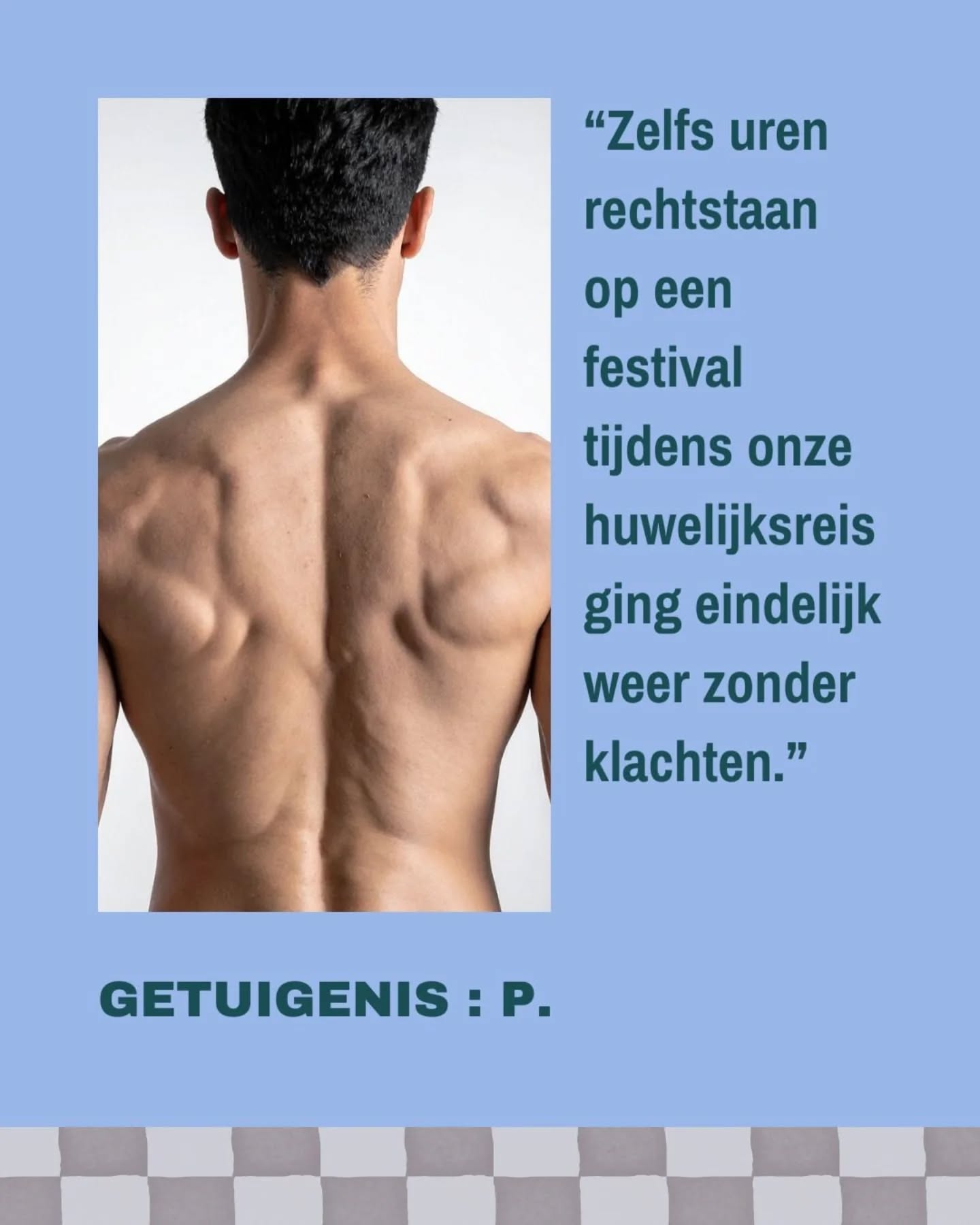 Wat een wijze begeleiding was dit!
Grote shout-out naar P. voor het aanpakken van zijn langdurige rugpijn. Heel mooi om te zien hoe enkele kleine veranderingen een grote impact kunnen hebben.
De resultaten laat ik voor zichzelf spreken !
Een mooi voorbeeld dat pijnvrij zijn niet altijd het eindstation, je leven niet laten bepalen door je rug is dat wel!
Wil jij dit ook?
Boek dan een gratis gesprek (iva link in bio) met me in zodat we samen kunnen kijken hoe ik je kan helpen.