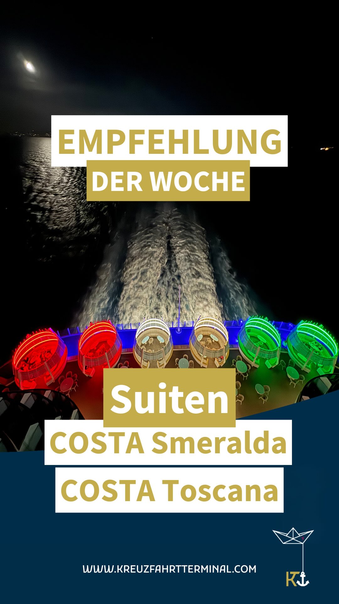 Mehr Platz. Mehr Ruhe. Mehr Familienzeit. 🛳️
Eine Suite auf der Costa Smeralda oder Costa Toscana kann für Familien den Unterschied machen. Nicht luxuriös gedacht, sondern familienfreundlich – für mehr Gelassenheit an Bord.
Gerade mit Kindern bedeutet das:
weniger Enge, mehr Rückzugsmöglichkeiten und ein entspannteres Miteinander – vom ersten Seetag bis zur Ausschiffung.
Wer sich für eine Suite auf der Costa Smeralda oder Costa Toscana entscheidet, profitiert nicht nur von mehr Platz, sondern auch von inklusiven Zusatzleistungen, die den Urlaub spürbar entspannter machen:
💛 Priority Check-in & Check-out
💛 Begrüßung mit Sekt, Canapés & Obstkorb
💛 Individuell bestückte Minibar
💛 Espresso-Maschine mit Kapseln
💛 Butler-Service für Wünsche & Unterstützung
💛 Bademäntel, Hausschuhe & Pflegeprodukte
💛 24-h Room Service
💛 Frühstück, Mittag- & Abendessen im exklusiven Suiten-Restaurant oder auf der Kabine
💛 Getränkepaket „MyItalienPlus-Genusspaket“
💛 Spa-Zugang
❓In welcher Kabinenkategorie reist ihr am liebsten?
Schreibt es in die Kommentare ⬇️
𝗠𝗘𝗘𝗥𝗕𝗟𝗜𝗖𝗞? 𝗞𝗧⚓
#kreuzfahrtterminal #meerblick #costsmeralda #costatoscana #suiten