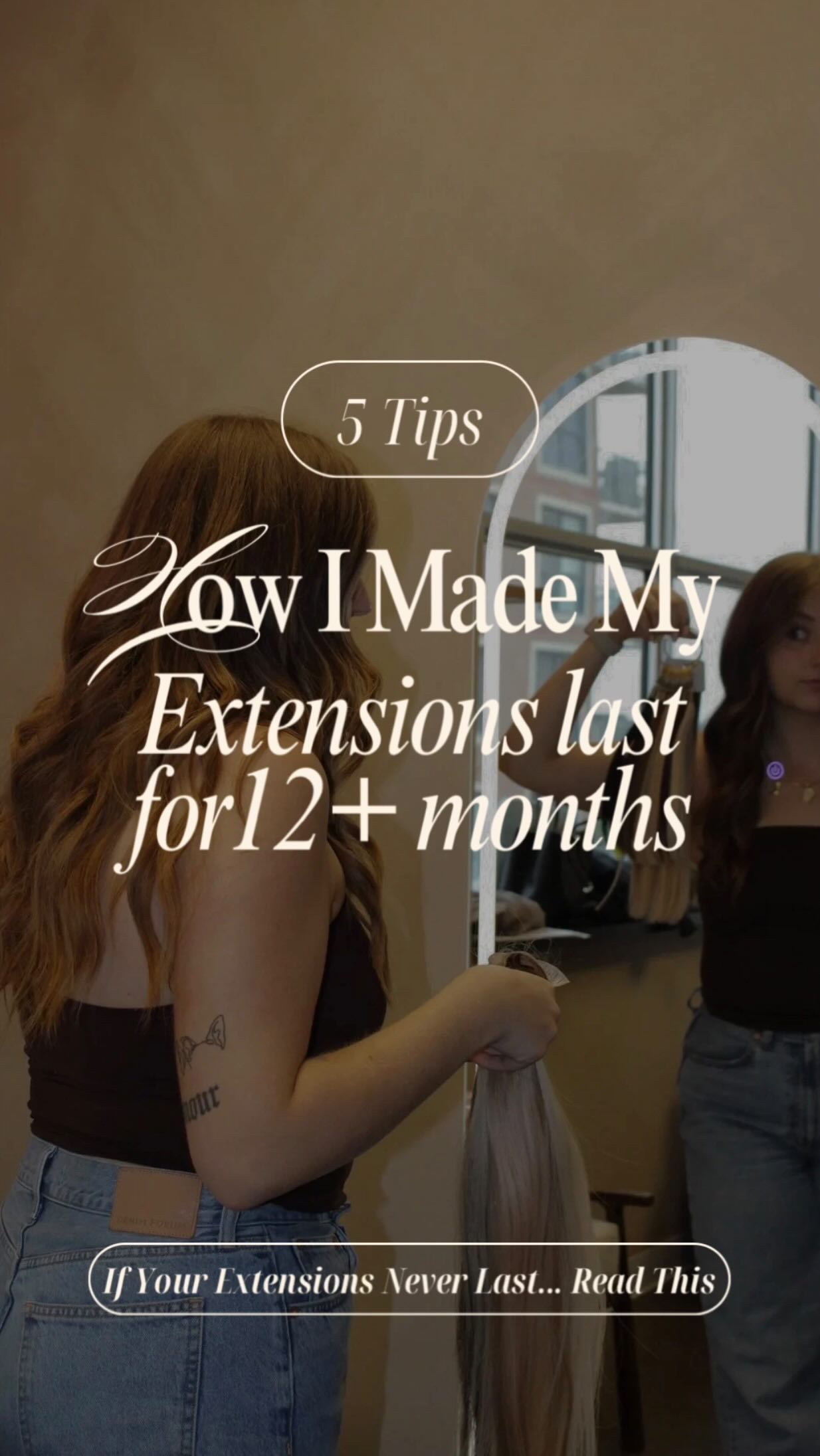 If your extensions never last… read this.
Here are the 5 things I do that make my extension hair last 12+ months (and keep my natural hair healthier than ever):
1️⃣ I never skip regular maintenance
Move-ups and reinstall appointments aren’t optional. Waiting too long is the fastest way to ruin good hair.
2️⃣ I oil my hair every single night
Lightweight oil, focused on the mids and ends. Hydrated hair = less breakage, less tangling, longer lifespan.
3️⃣ I sleep protected — every night
Low braid, loose pony, or bonnet. Sleeping loose is silent damage and most people don’t realize it.
4️⃣ I wash every third day (the sweet spot)
Too often dries the hair out. Not often enough causes buildup. Every third day keeps everything balanced.
5️⃣ I ditched conditioner and only use hair masks
Game-changer. Masks penetrate, condition and strengthen. My natural hair is healthier, and my extensions last way longer.
Extensions aren’t high-maintenance — they’re high-standard.
When you care for them properly, they actually work with your lifestyle.
👉 Save this if you wear extensions
👉 Follow for real extension education (no gatekeeping)
#CalgaryExtensions #YYCExtensions #CalgaryHair
#HairExtensionsTips #WeftExtensions