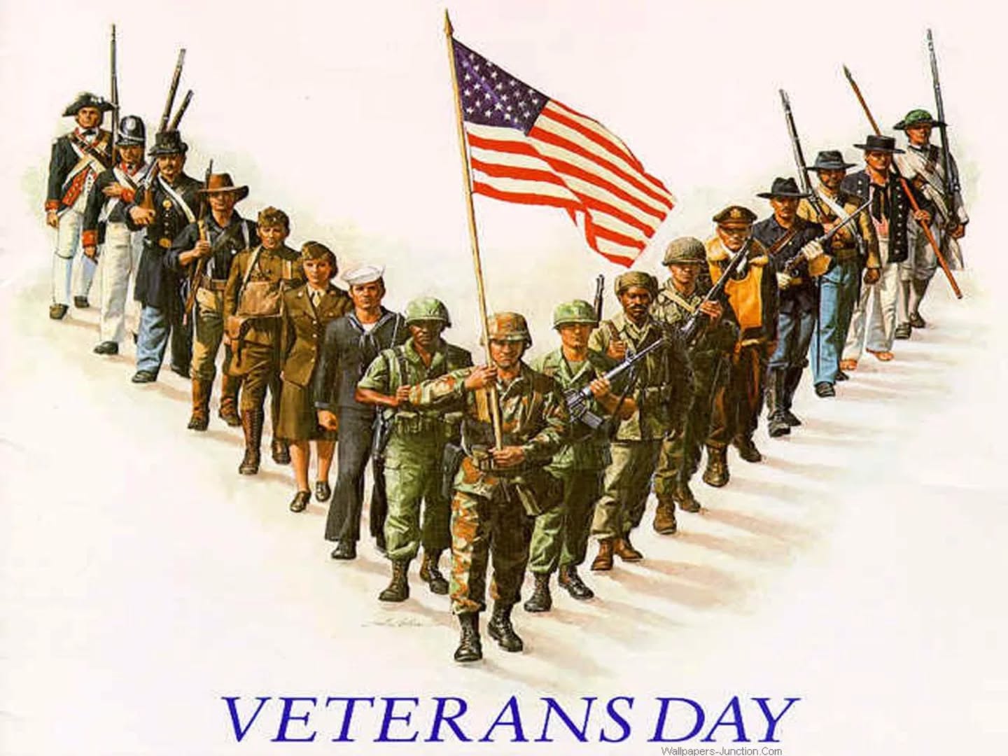 Happy Veteran's Day to all to have served and are serving.