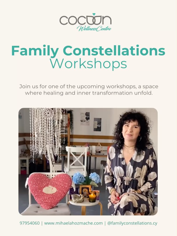 Do you ever feel like no matter how much inner work you do, the same struggles keep coming back?
š Repeating patterns in relationships
š Stress, anxiety, or health symptoms that donāt seem to have a clear cause
š Money slipping away as soon as it comes in
š Lack of purpose or career troubles
š Physical symptoms that donāt make sense on paper
š A constant feeling of being āblockedā or unable to move forward
Often, these challenges arenāt truly ours.
They are inherited, carried from our family system, passed down through generations.
⨠Family Constellations offers a way to gently bring these hidden dynamics to light and release what doesnāt belong to us.
In the upcoming Family Constellations workshops, we will gather in a safe space for a full-day constellation experience.
Together, we will:
šæ Hold space for 4ā5 constellations, each focusing on a participantās personal theme
šæ Witness and take part in powerful healing as representatives
šæ Experience clarity, release, and a deeper sense of belonging, whether you constellate or simply join the circle
There are no coincidences in who comes together for a workshop like this.
The group that gathers is always connected by shared wounds and themes, and healing flows to everyone present.
Spots are limited āØ
If youād like more info or want to book your spot, reach out to @familyconstellations.cy š¤