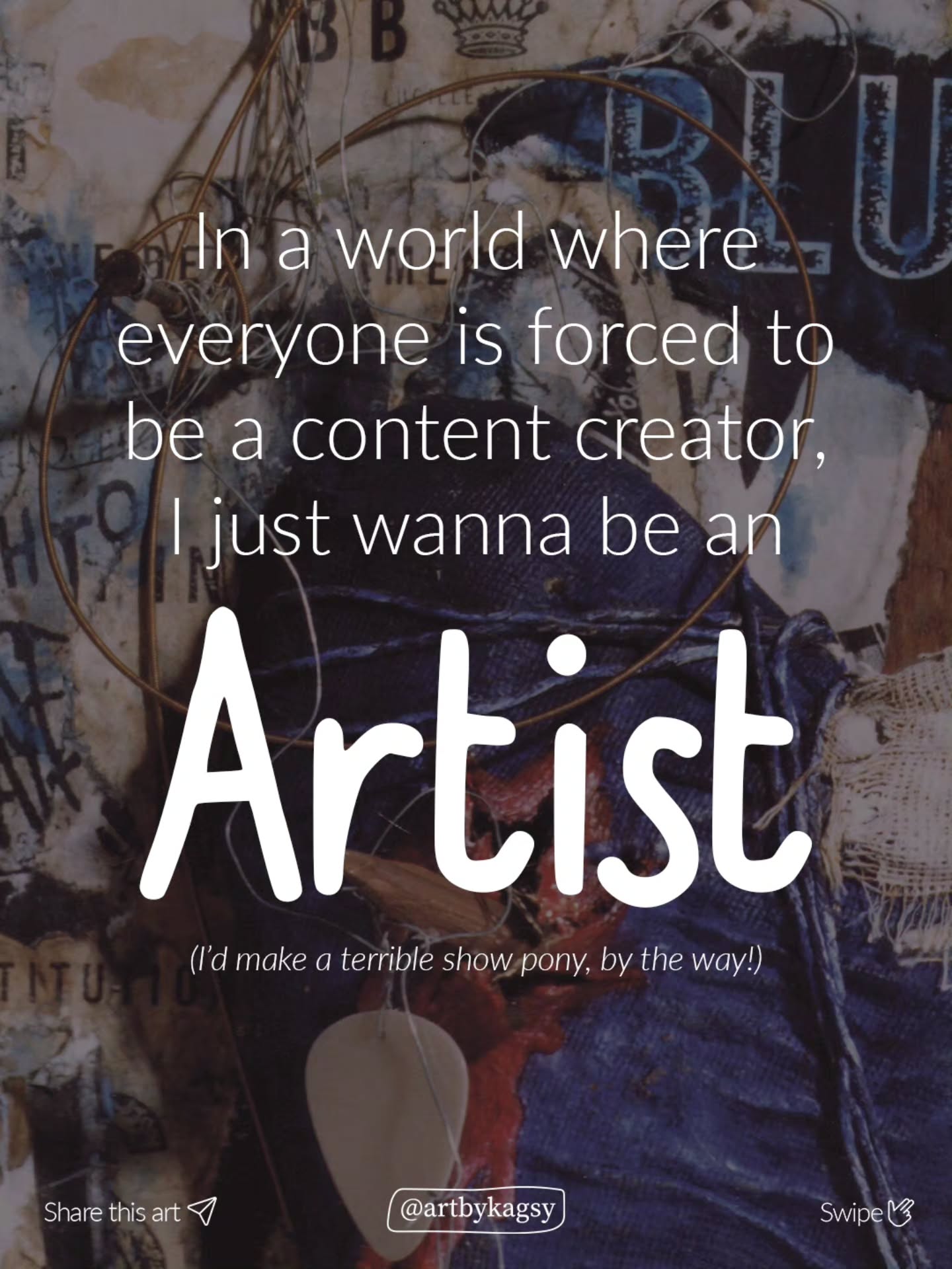 My canvas is my content.
#artistsupportartists #sculptureart #art #spirtualart #viralpost