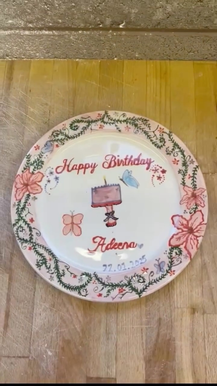 More than a plate — a memory 🎂🤍
Created with our paint-at-home kit and fired to last a lifetime.
Grab your favourite person and join us for an evening of painting, grazing and good company at one of our Graze & Glaze events ✨
All dates available to book via our website. Link in bio. #firedcrafts #solihull #solihullmums #solihullbusiness #paintyourownpottery