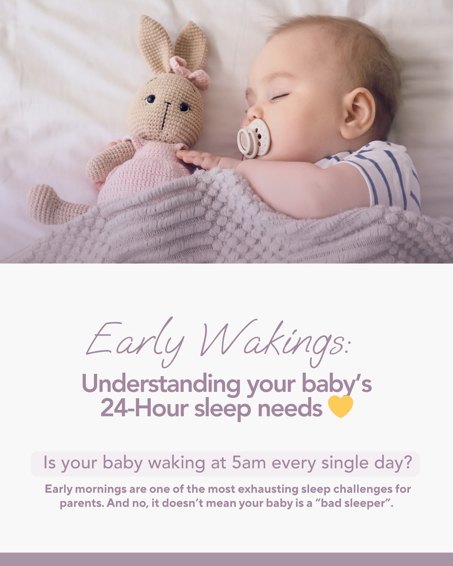 Early mornings can feel endless when you’re already running on empty.
And if your baby wakes early every day, it doesn’t mean you’re doing anything wrong. 💛
Often, it’s simply your baby’s sleep rhythm asking for a little rebalancing across the day.
✨ With gentle, responsive changes, mornings can start more calmly without pressure or rigid routines.
✨ If this feels familiar and you’d like some support, send me a message. You don’t have to navigate this alone.
#GentleSleepSupport #EarlyWakings #BabySleepSupportBarcelona #ExpatParentsBarcelona ParentWellbeing ToddlerSleepHelp