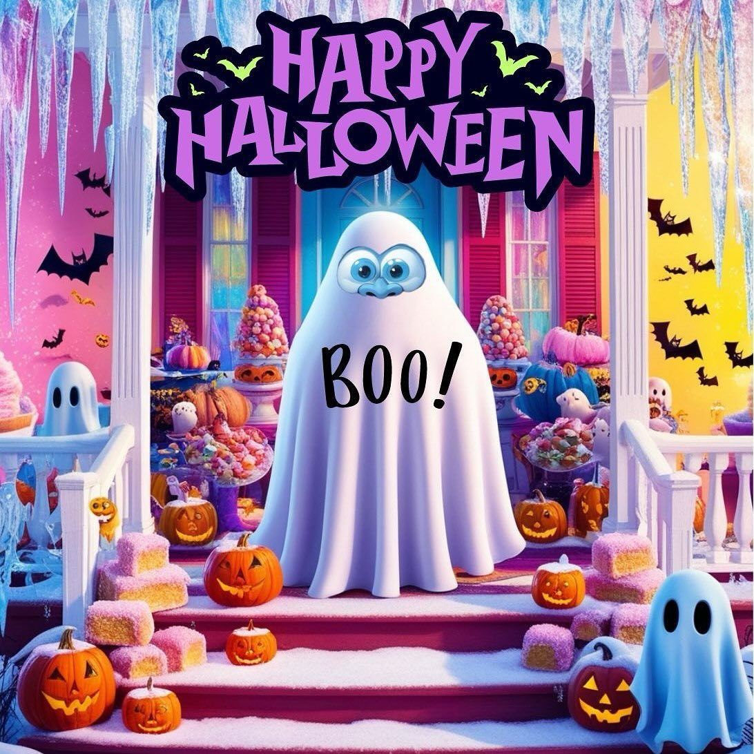 🎃 Happy Halloween, everyone! Did you guess my costume? I hope your bags are filled with goodies! Share your costumes or pictures of your candy haul with me! 🍬👻 #HappyHalloween #yakoyeti