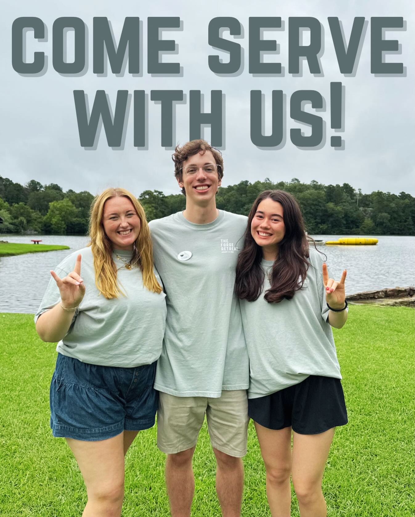 Are you passionate about helping students grow closer to the Lord and building community in the Birmingham area?! Well guess what… so are we! Apply to serve on staff with the Forge Retreat TODAY! Staff applications close Saturday! There’s a spot for you!
The application link is in our bio! DM us with any questions!
