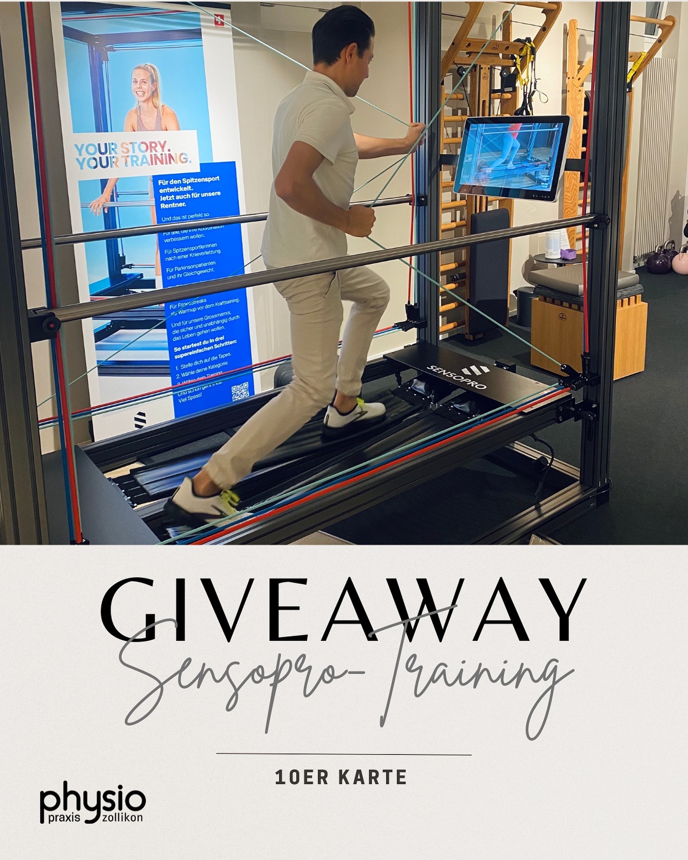 ✨WIN WIN WIN ✨
Wir verschenken zu Weihnachten 3x eine 10er Karte für ein Sensopro-Training (je 30 min.) bei uns in der Physio Praxis Zollikon!
Das Training auf dem schweizer Koordinationsgerät verbessert deine Balance, Koordination, Reaktionsfähigkeit und stärkt deine Muskulatur. Es eignet sich sowohl zur Rehabilitation als auch zur Verletzungsprävention von orthopädischen, geriatrischen und neurologischen Patienten bis hin zu Sportlern.
‼️So kannst du gewinnen‼️:
1️⃣. Folge uns @physio_praxis_zollikon
2️⃣. Like diesen Beitrag
3️⃣. Teile den Beitrag in deiner Story! 💪🏽
Den Gutschein kannst du selbstverständlich zum eigenen Training nutzen, oder als Geschenk für einen deiner Liebsten.
Viel Erfolg! #training #sensopro
Das Gewinnspiel endet am 17.12.2023 um 00:00 Uhr. Die Gewinner werden unter den Teilnehmenden ausgelost und am 21.12. bekannt gegeben und per DM persönlich von uns kontaktiert.
Die Gutscheine werden selbstverständlich noch vor Weihnachten entsprechend an die Gewinner versendet.
*Werbung*
#physiopraxiszollikon #health #physiotherapie #physio #physiotherapy #gesundheit #sport #training #fitness #therapie #rehabilitation #physiotherapeut #physiolife #bewegung #moveyourbody #zollikon #zürich #sensopro #giveaway #win #koordinationstraining