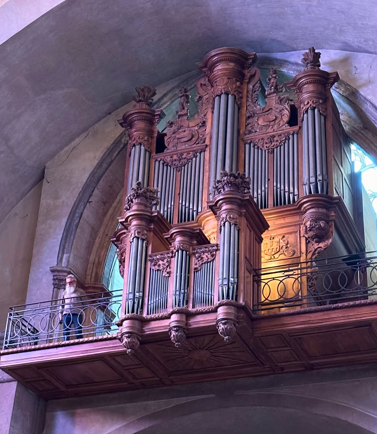 Albertus Dercksen est organiste-titulaire de l’orgue Stoltz de la Cathédrale de Cahors depuis 1992.Originaire des Pays-Bas, Albertus Dercksen fait ses études musicales avec Kees van Houten (orgue), Jan Welmers (improvisation et composition) et Jan Kuit (analyse et contrepoint) au Conservatoire Royal d’Utrecht, où il obtient les diplômes d’orgue et d’analyse. Il poursuit alors ses études d’orgue avec Xavier Darasse et Willem Jansen au Conservatoire National de Région à Toulouse. Titulaire du Diplôme d’Etat, il a été professeur d’orgue et de clavecin au sein du Conservatoire de musique et d’arts dramatiques Philippe Gaubert du Grand Cahors jusqu’au 31 août 2022 . .
.
.
.
.
.
.
#orgue #organ #cathedral #cathedrale #departementdulot #cahors #villedecahors #musiqueclassique #paroisses #concert