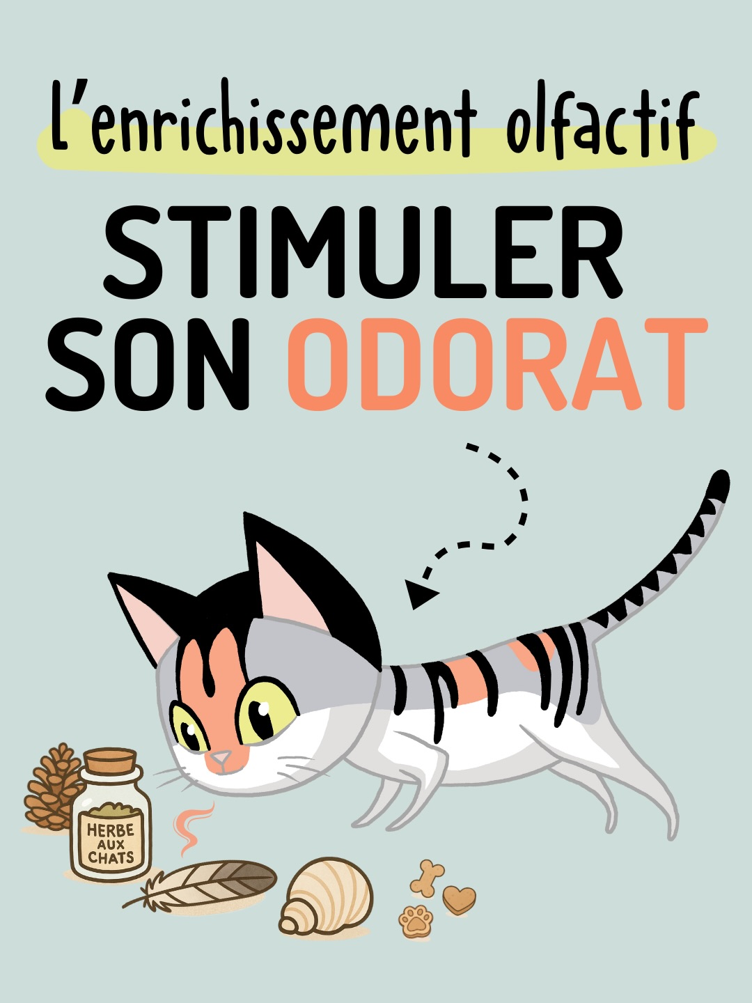 Savais-tu que nos chats sont de super-nez sur pattes ? đđ»đŸ
On sous-estime souvent lâimportance de lâolfaction pour le chat, parce que mĂȘme si certains dâentre nous aiment allumer une petite bougie parfumĂ©e đŻïžou ont la nausĂ©e en sortant les poubelles đïžđ€ą, notre odorat reste bien moins dĂ©veloppĂ© et bien moins central que celui de nos petits fĂ©lins.
Aujourdâhui, jâai choisi dâaborder ce sens essentiel sous lâangle de lâenrichissement.
Le concept ?
Se servir du nez du chat pour lui apporter des stimulations Ă la maison !
Dans ce post, je te partage plein dâidĂ©es, qui je lâespĂšre tâinspireront đ
Au-delĂ de ces pistes, lâenrichissement olfactif peut passer par des choses encore plus simples, en laissant notre chat sentir des Ă©lĂ©ments du quotidien :
đïž un sac de courses fraĂźchement posĂ©
đ„ des carottes quâon prĂ©voit de rĂąper pour le dĂźner
đŠ un carton de livraison (objet multifonctions par excellence !)
đ§Š nos chaussettes, de prĂ©fĂ©rence aprĂšs une bonne sĂ©ance de sport⊠đđŠš
⊠et bien sûr, nous !
âĄïž Tu as sĂ»rement remarquĂ© que ton chat vient gĂ©nĂ©ralement te sentir avant une interaction, surtout quand tu rentres de lâextĂ©rieur. Ce moment lui permet de tâidentifier, de rĂ©colter des informations, et constitue souvent un prĂ©ambule essentiel avant dâinitier un contact. đ
- - - - - - -
đŹ Et chez toi, ton chat est-il sensible aux odeurs ? đđ»
đŹ As-tu dĂ©jĂ tentĂ© des enrichissements olfactifs Ă la maison ? đș
#conseilchat #bienetrechat #catenrichment #catolfaction