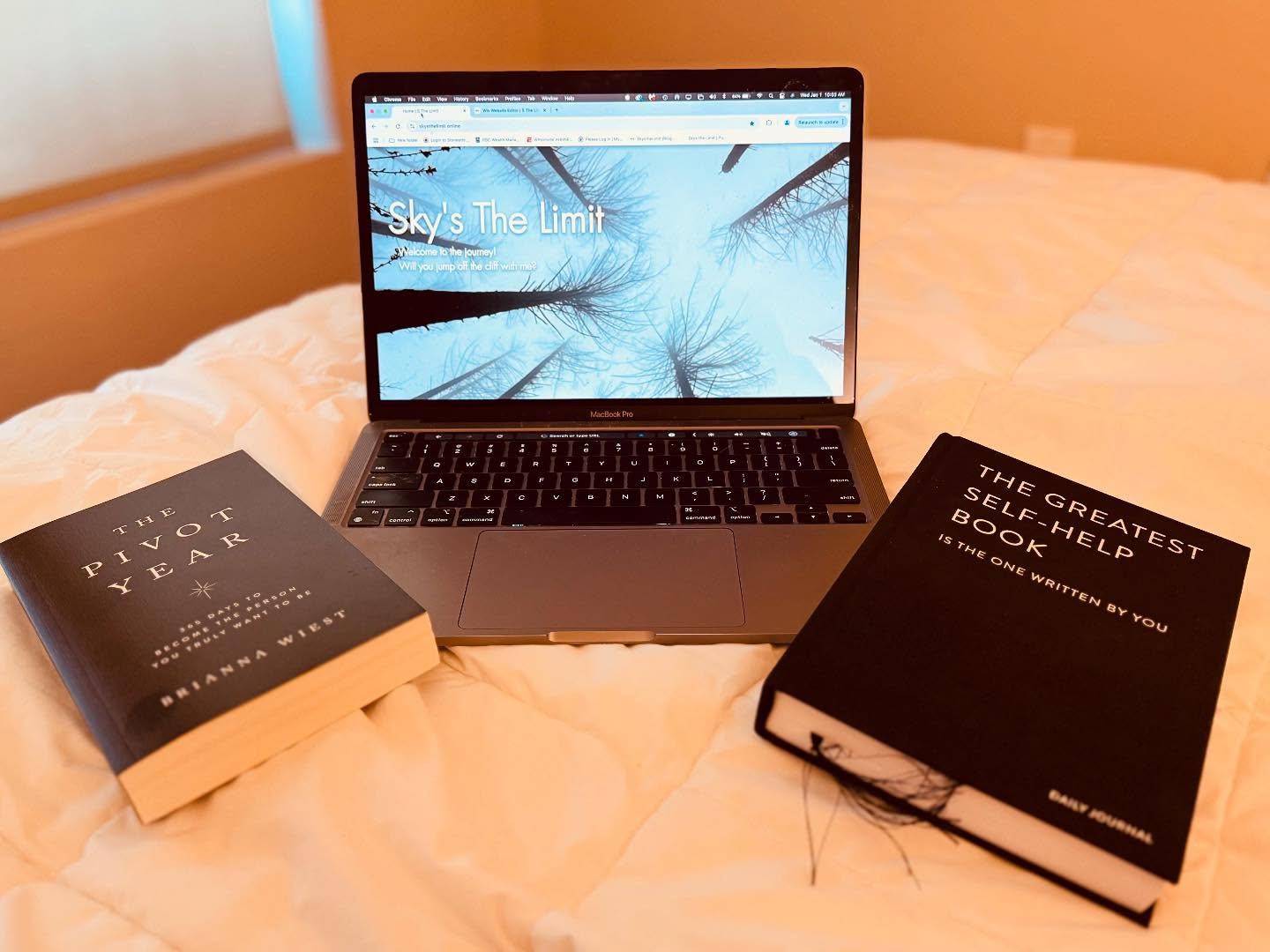 Happy New Year. To whatever that means to each and every one of you.
For me, this feels like a grand awakening!
For me, this also feels like a painful goodbye!
Something I am choosing for a continued better tomorrow, is to throw my hopes and dreams into my blog.
How I want to continue to feel grounded, to have the reminders of my healing, to push myself for the continuation of better tomorrows is through the incorporation of these books listed below.
I want intentionality.
I want to be fully present.
I want to keep my eyes wide open.
I want to leap.
The Pivot Year - Brianna Wiest (365 days to become the person you truly want to be)
The Greatest Self-Help Book is the one written by you - Vex King and Kaushal (The Rising Circle)
I continue to throw everything of me into my blog: https://www.skysthelimit.online
Here is to 2025!
My mantra for this year: to be the best year of my life so far.
Let’s grab it together, shall we?!
#thepivotyear #thegreatestselfhelpbookjournal #thegreatestselfhelpbook #briannawiest #2025 #intentionality #blog #dreams #chasingdreams #bettertomorrows #blog #blogging #takingchances #takingrisks #skysthelimit #happynewyear #yearofnewbeginnings #2025ismyyear #newyear2025 #goodbye #goodbye2024 #eyeswideopen #present #fullypresent #newyear #mantra #bestyearofmylife