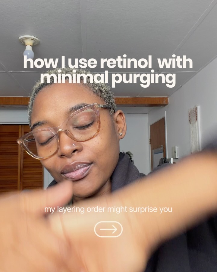 Retinol routine for sensitive skin
@chemist.confessions Blank Slate Cleansing Gel @nichebeautylab Theramid Clinical Vit A @dr.altheaglobal Aquamarine Deep Serum @haruharuwonder_official Black Rice Probiotics
Barrier Essence
@haruharuwonder_official Black Rice 5 Ceramide
Barrier Moisturizing Cream
#retinolserum #barrierrepair #sensitiveskincareproducts #purging