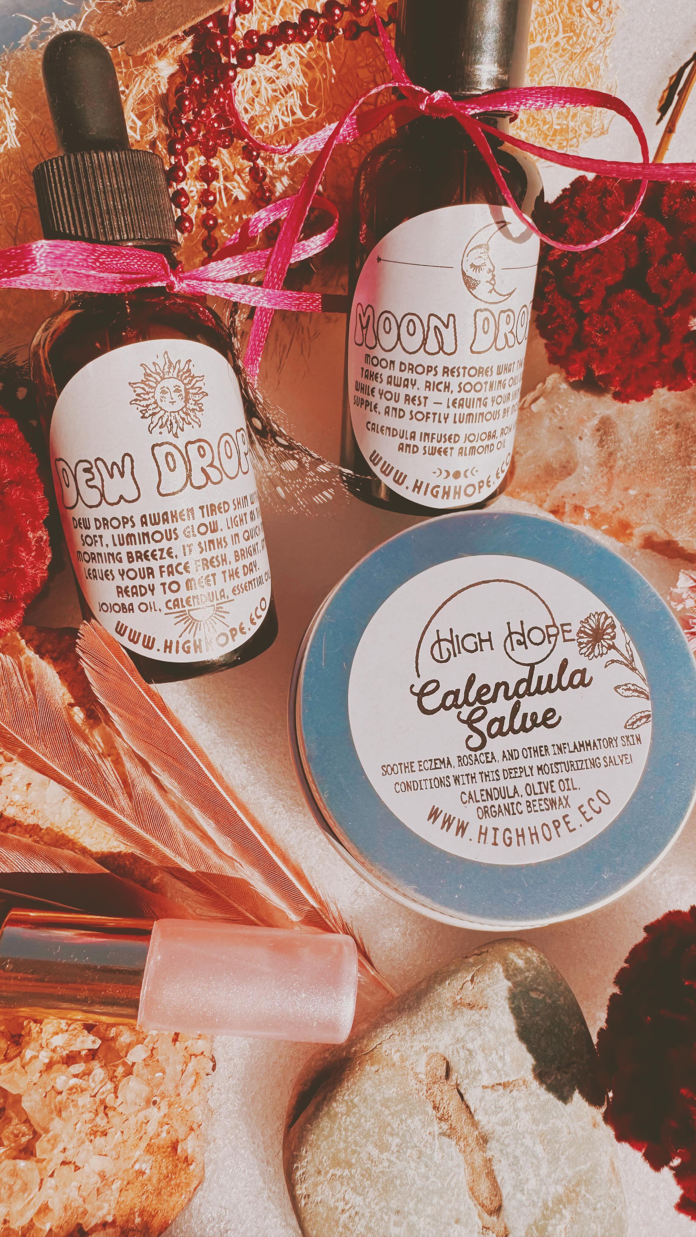 Introducing our Valentines Special for women- herbal infused skin care for hydrated radiant skin #farmtoface skincare is here❤️ purchase online at www.highhope.eco for your valentine !💘