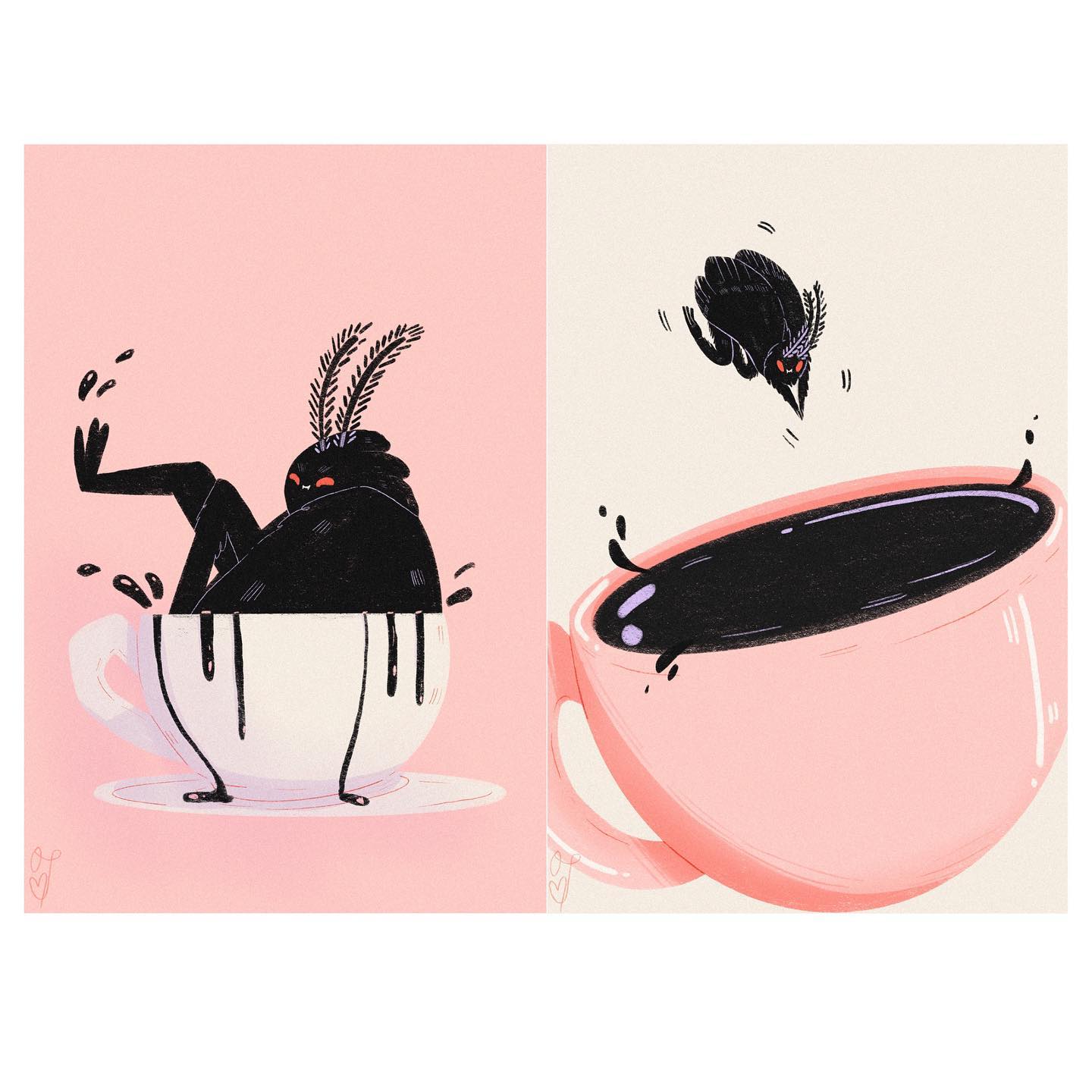 Inktober: Cryptid Cafe
Welcome to the Cryptid Cafe (for all spooky creatures)
Don’t worry, your coffee will be served moth free
This inktober im taking a different approach, I’ve been working on building a design/illustration portfolio and so I will be making my inktober around that.
#art #inktober #inktober2024 #inktoberprompts #inktoberillustration #inktoberdesign #characterdesign #mothman #mothmanart #illustrator #illustration #illustrationartists #illustragram