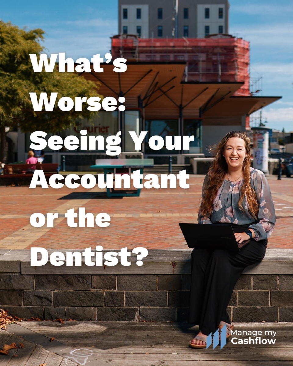 **What’s Worse: Seeing Your Accountant or the Dentist? 🤔**
You know that feeling when you’re sitting in the dentist’s chair, waiting for them to tell you that you *definitely* need a filling (or worse, a root canal)? 😬
Now, compare that to sitting across from your accountant, waiting for them to break the news that you *definitely* need to pay more tax (or worse, deal with your messy bookkeeping)? 😱
**At least at the dentist, you get a lollipop at the end…** 🍭 (Okay, maybe not anymore.)
But with me as your accountant? You get something even better: a plan to improve your cashflow, make your business more profitable, and avoid nasty financial surprises. We keep our clients in the loop with their taxes *before* they’re due, so there shouldn’t be any nasty tax surprises—just smart planning and peace of mind. (No drills required! 😆)
And to my current clients… if you say “accountant” is worse, we need to have a serious chat! (Preferably over coffee and donuts, not in the chair with the drill running. 😜)
Sorry to my dentist if you're reading this!!! 🤣
So, what’s worse—dentist or accountant? Let me know! 👇