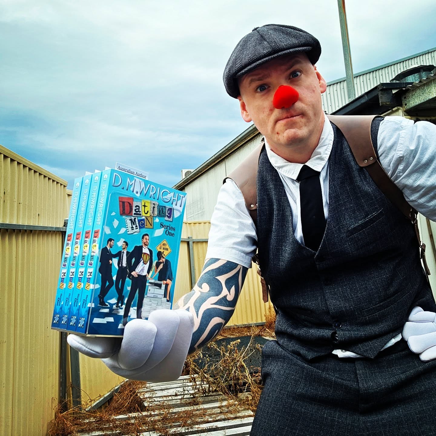 "DATING MEN: Series One" by Australian Author D. M. Wright.
DMWproductions.Aus.com (Best viewed on desktop version)
The dating world is hard enough but for Ryan and Audrey, it’s near impossible!
While Ryan is looking for Mr. Right and avoiding being outed to his best mate, Audrey struggles to escape her horny new colleagues and discovers the culture of harassment and sexual exploitation stems from the very top!
When your workplace is a cesspit for wildly inappropriate relations and harassment claims, will Ryan and Audrey ever find love?
The odds are stacked against them in their painfully hilarious search for the man of their dreams.
Amazon.com/Author/DMWright
DMWproductionsAus.com (Best viewed on desktop version)
#booktube #books #bookstagram #booksformen #clown