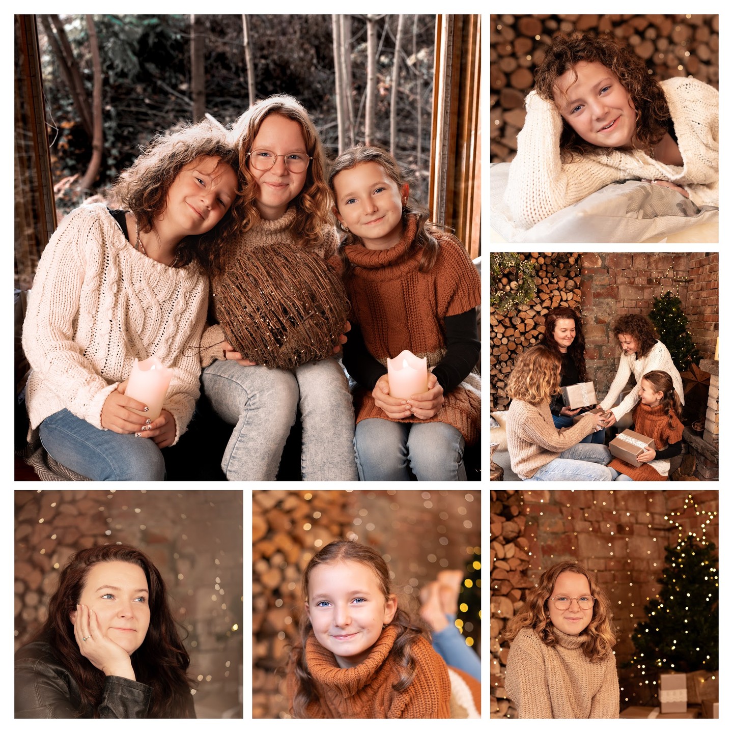 Tři dcery, každá originál ale všechny jakoby mámě z oka vypadly:)!