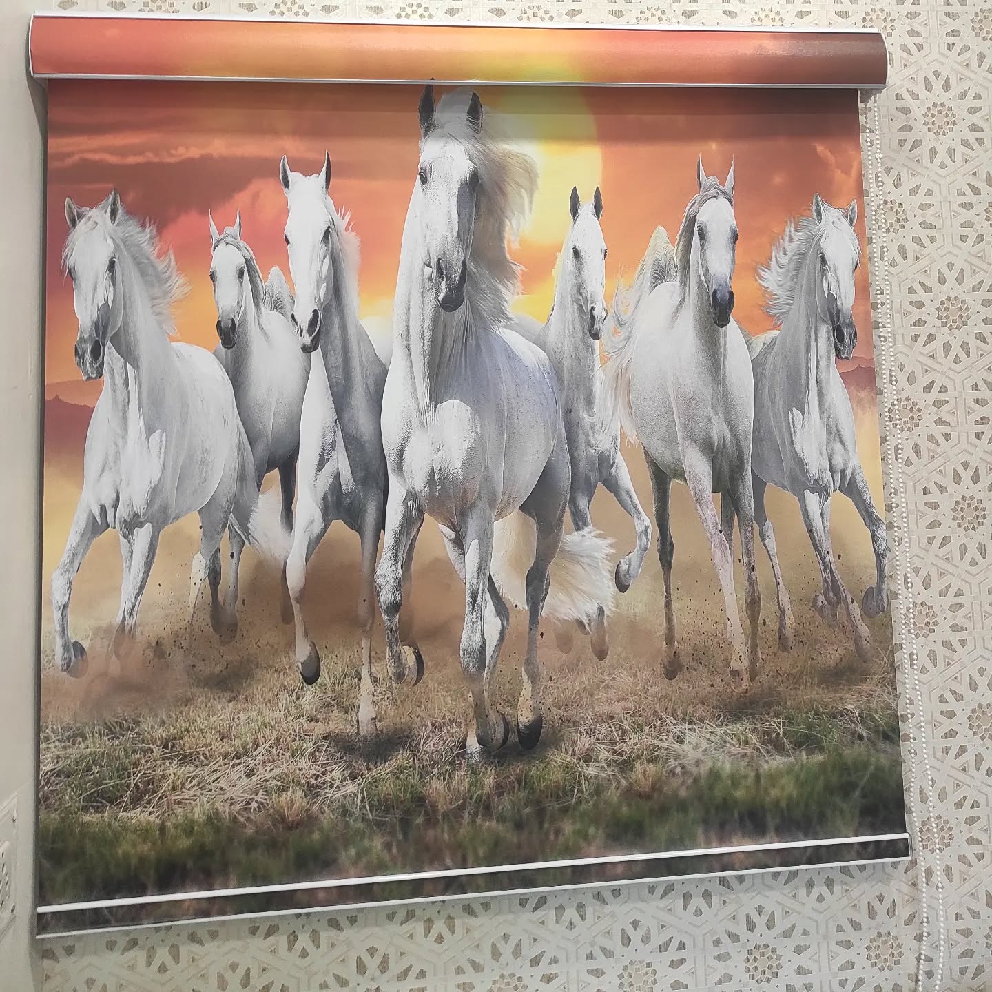 Customized blinds, can be done any picture as per your requirement, easy to clean
#customize #blinds #printedblinds