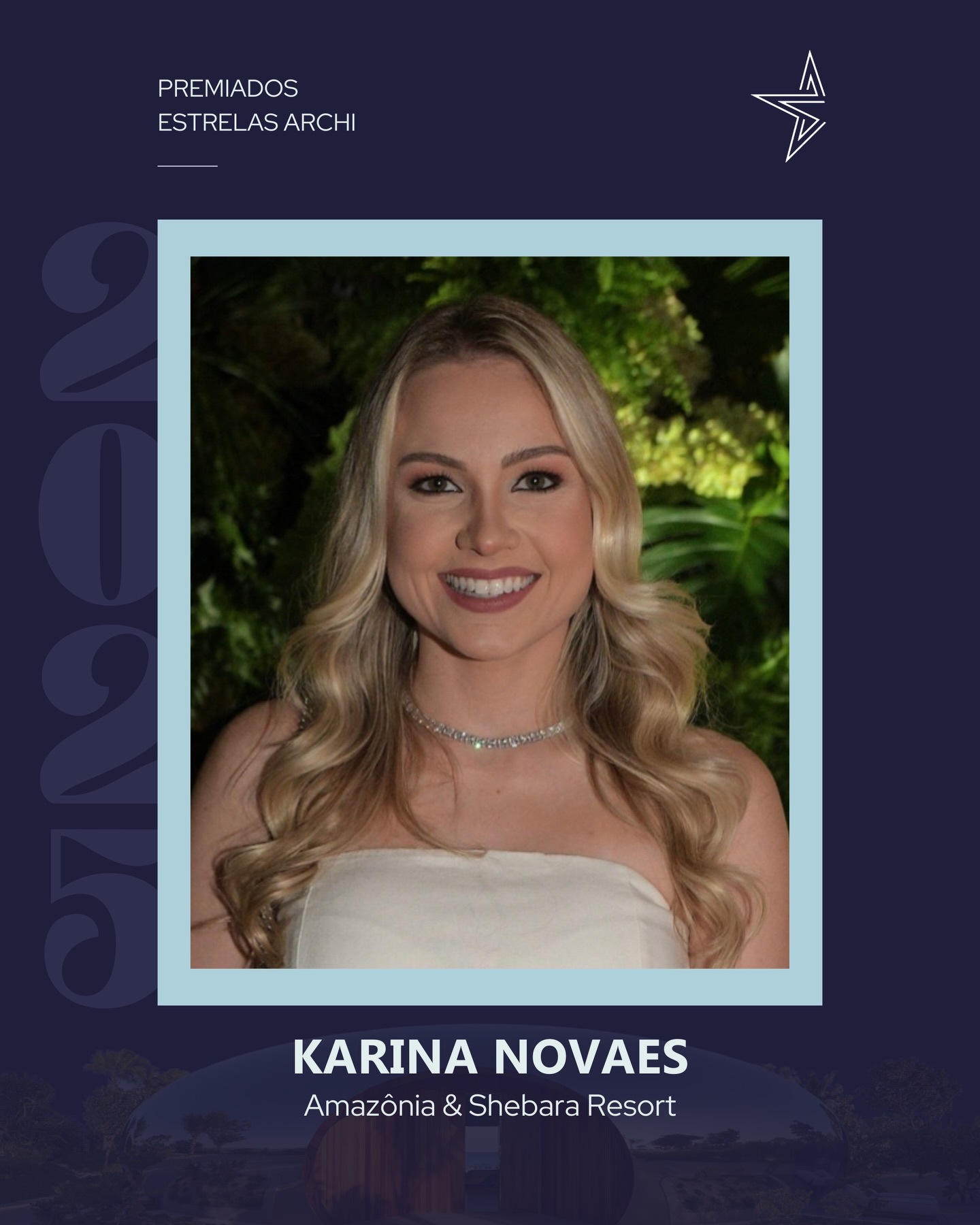 Karina, sua trajetória é marcada por talento e absoluta atenção aos detalhes.
Nada é aleatório no seu trabalho. Cada escolha é pensada, cada decisão carrega intenção e cada projeto reflete um olhar criterioso, técnico e sensível ao mesmo tempo. Sua exigência é compromisso com excelência.
Como Premiada Estrelas 2025, essa conquista reconhece quem entende que o verdadeiro alto padrão mora nos detalhes, na precisão e na constância.
Preparada para viver essas experiências?