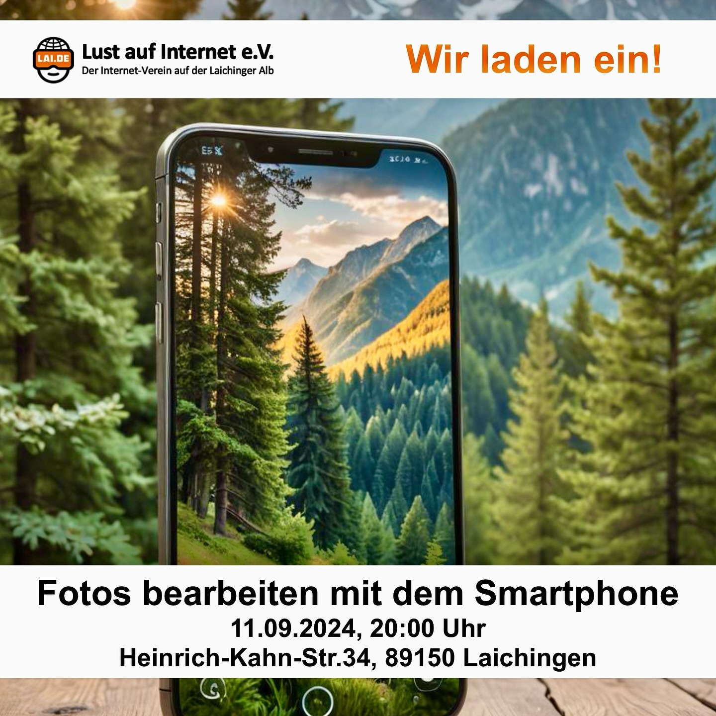 Als Nächstes zeigen wir, wie man mit dem Smartphone seine Bilder bearbeiten kann. Dabei werden mehrere Apps vorgestellt.
#tutam #laichingen #meinlaichingen #laichingeralb #lustaufinternet #schwäbischealb #albdonaukreis #vortrag #fotobearbeitung #internetverein