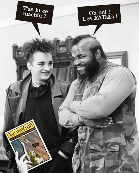 🎸 le muF ⁉️
Le magazine des fans du @109_cafeculturel café et du Pavillon Fumel se trame depuis quelques mois ! Bien sûr, il sera question de musique, de goûts et de couleurs mais pas que…
👉 Un FANZINE made in Lot-et-Garonne à découvrir le 7 juillet !
🙌 Avec @emma_hsl fédératrice de projets, @captaineafterbeforepavillon108 maître des lieux, @emilieblabla_graphiste Ingénieuse au clavier artistique, @g6kbz, @lejeuultime, @tatiesténaffie, loriane_detrain, @christelleloubriat, @sharplyobjective Marine Bourgeois, @hecaate, @cubi_boumclap, @lucilebeyei, @cinelibertylibos, Dalida, Mulder et Scully, entre autres…
❤️ @boygeorgeofficial & Mister T.
#fanzine #magazine #fumel #lemufzine