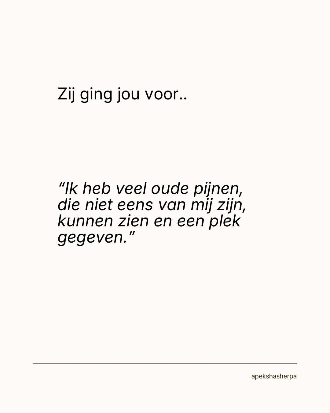 Dit is waarom ik dit werk doe.
Omdat het zo bijzonder is om te zien wat er kan verschuiven wanneer iemand zichzelf en zijn of haar systeem echt durft aan te kijken.
De bewegingen die in een opstelling ontstaan zijn vaak subtiel — en tegelijkertijd levensveranderend.
Herken jij jezelf in één van deze ervaringen?
Dan nodig ik je van harte uit om me een bericht te sturen of je aan te melden voor een familieopstelling.