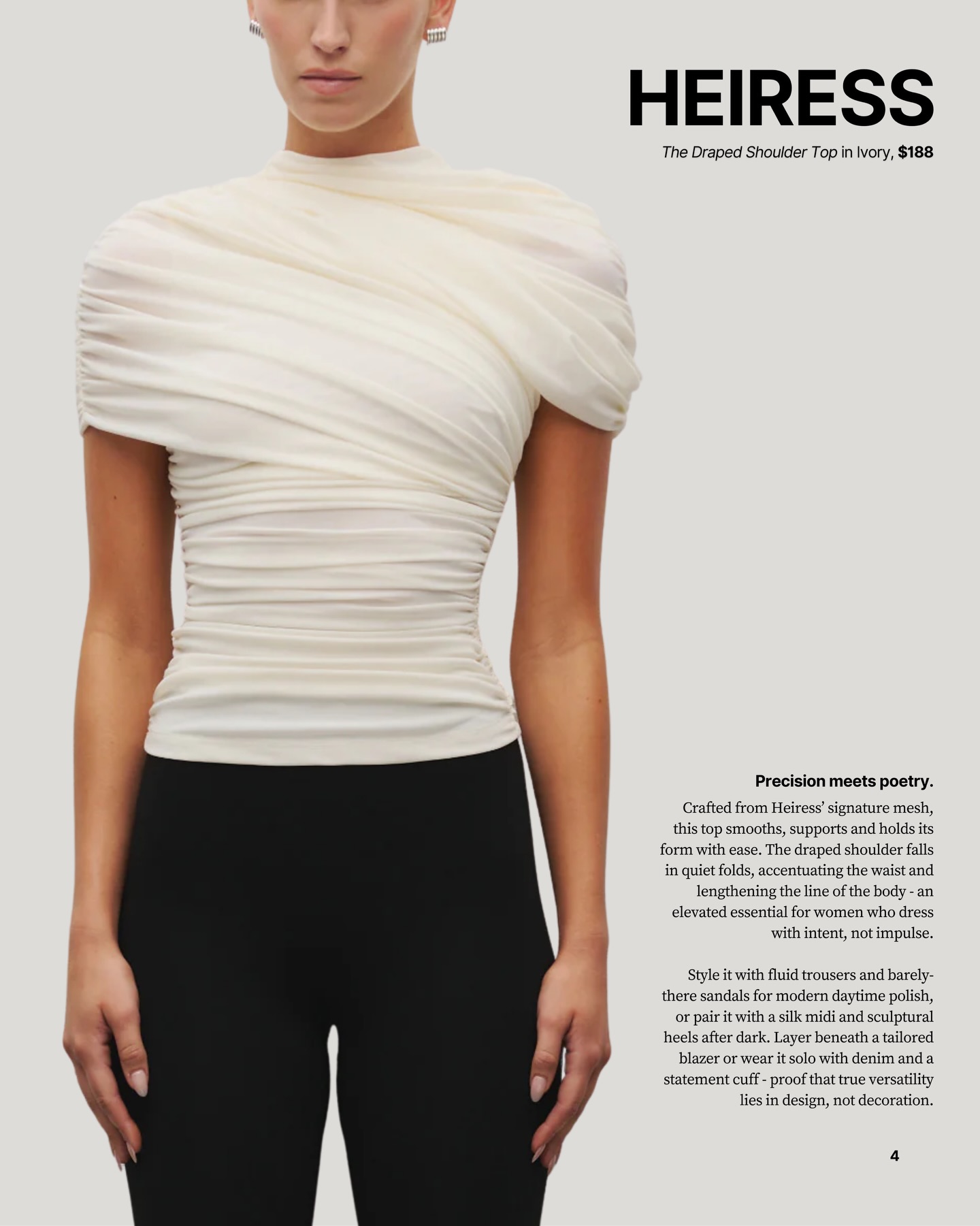 Hero pages from @the.ediit.mag Jan/Feb.
The core features of the issue.
Shop now via the link in bio or search styleelyst on @shopmy