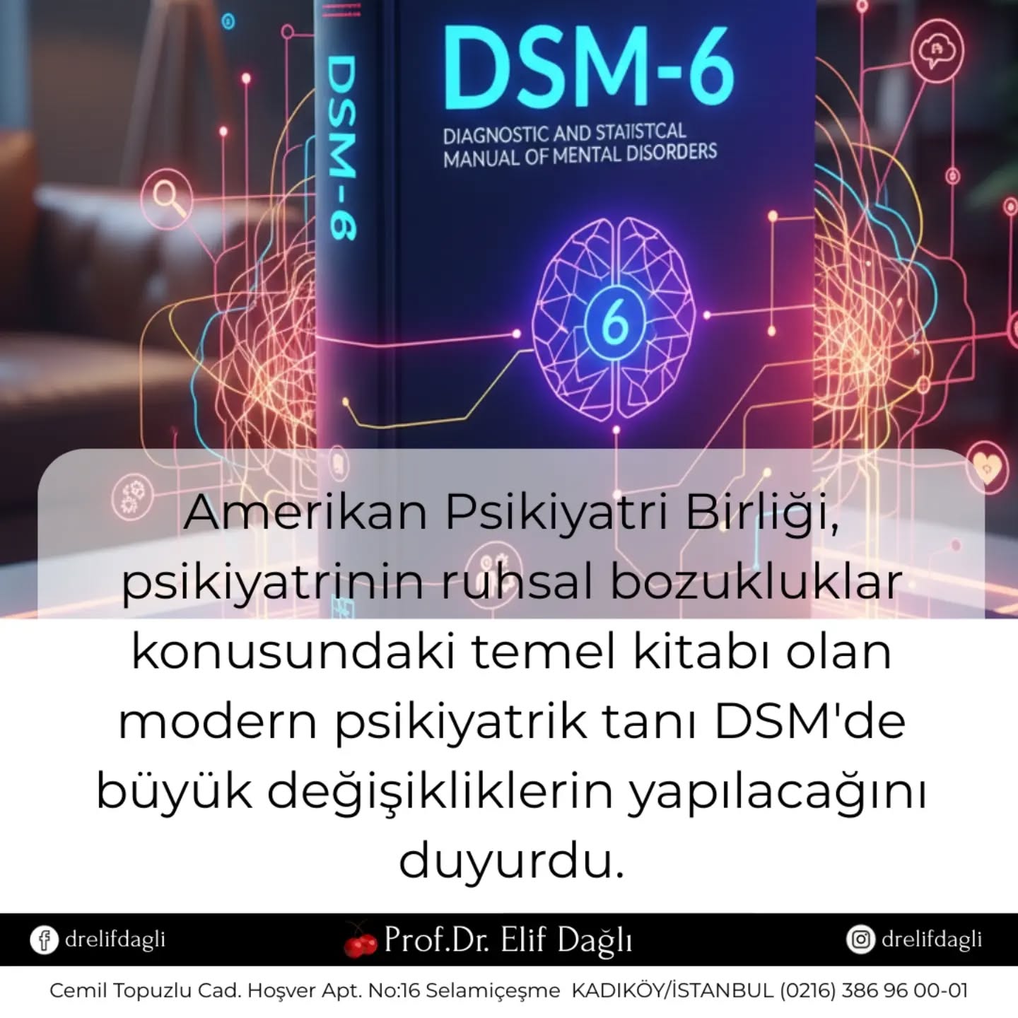 Amerikan Psikiyatri Birliği, psikiyatrinin ruhsal bozukluklar konusundaki temel kitabı olan modern psikiyatrik tanı DSM'de büyük değişikliklerin yapılacağını duyurdu.