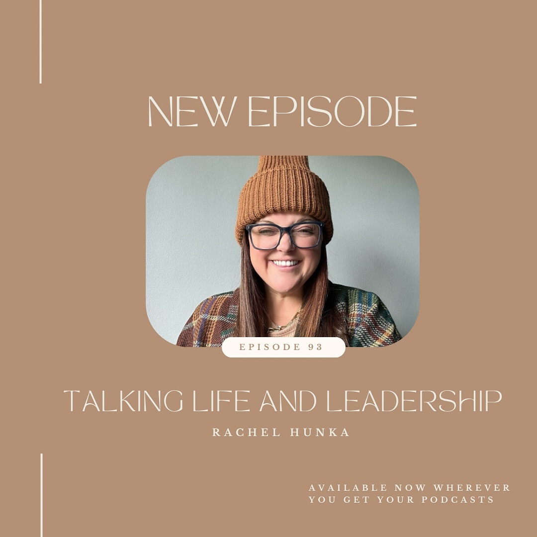 My teammate @rachelhunka is on the podcast today — not only because she is someone I adore and is an incredible storyteller — but also to talk about a significant project she’s had the opportunity to see through start to finish that launches TODAY!
So when you’re done listening to this episode, click over to hear the first episode of @christinecaine’s Life and Leadership Podcast!