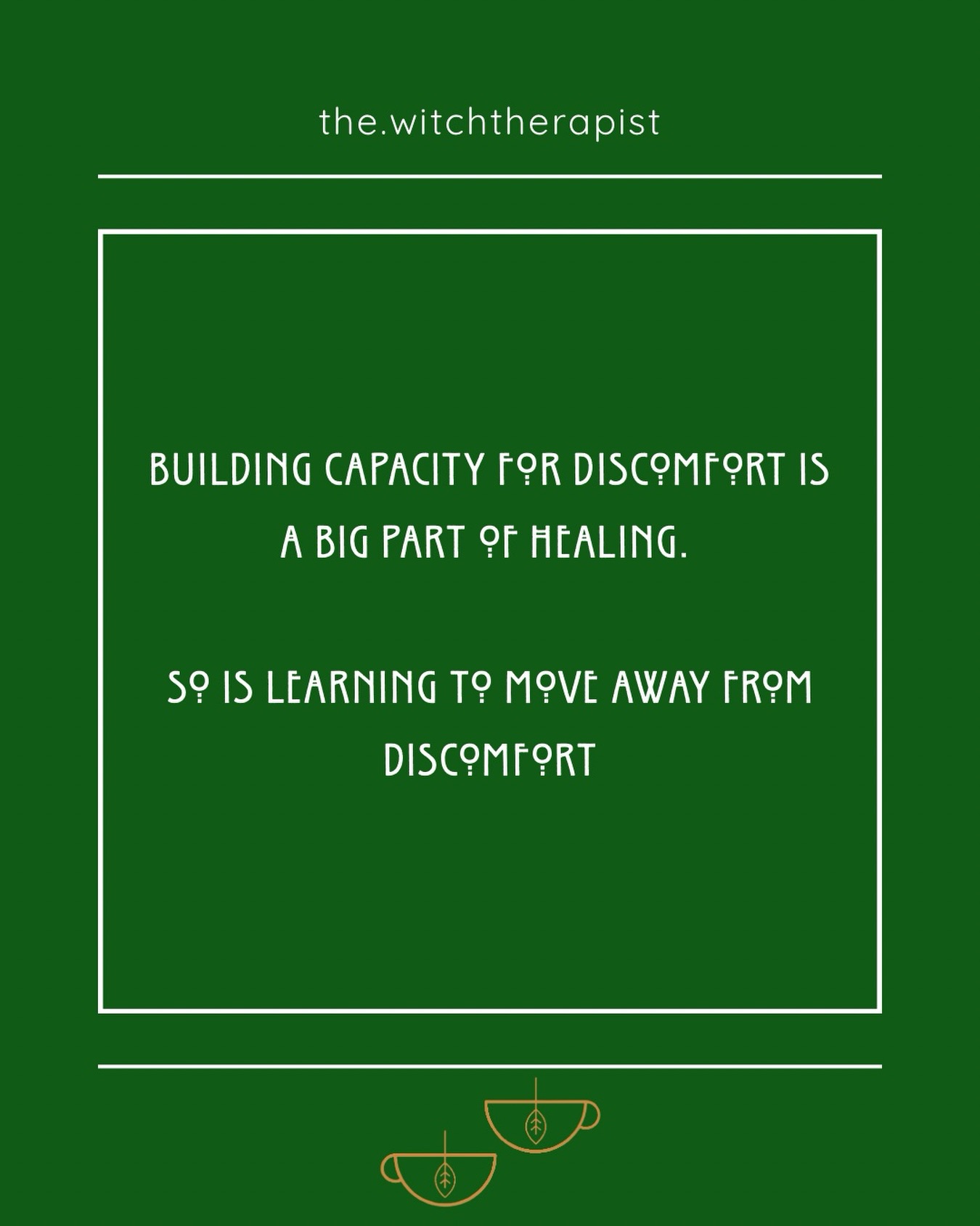 It’s important to understand your own limits. What you’re comfortable with, what you aren’t. What your boundaries are, and what you’ll be willing to accept. Life is not black and white. Even though we’d like it to be. We live in the greys and that means our system needs to learn how to tolerate some amount of discomfort. For example - take working out. There is some amount of discomfort that goes into working your muscles, building mobility and other skills that keep you physically healthy. If we keep avoiding this discomfort, we are also not going to be able to build physical health. This is just one small aspect of our life.
So reflection is important here and so is reworking it from time to time. Capacity is not set in stone. It’s malleable. Take time to understand yours.
Lots of love,
Maitreyi 💜✨