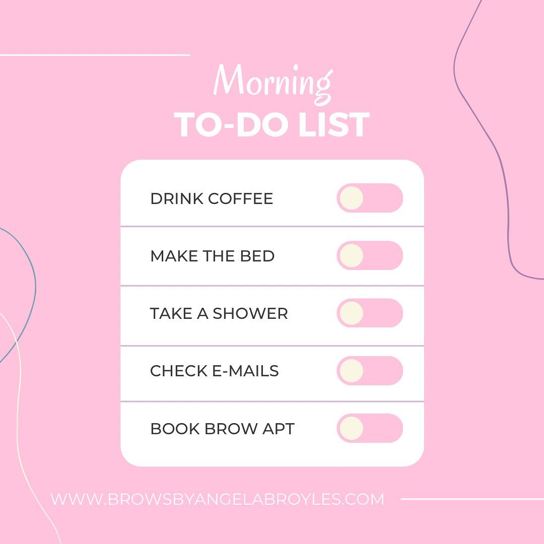 Good morning! That’s right! Don’t forget to book you brow appointment ladies 💖
•
#PMU #MakeupArtist #Esthetician #BrowEnthusiast
#investinyourself #PermanentMakeup #microblading #Tattoo #ink #Eyebrows #BrowGame #BrowBoss #December #downersgrove #Downtown #Spa #SupportSmallBusiness #Share #Like #illinois #naperville #NewPost #TGIF #MorningPost #Friday