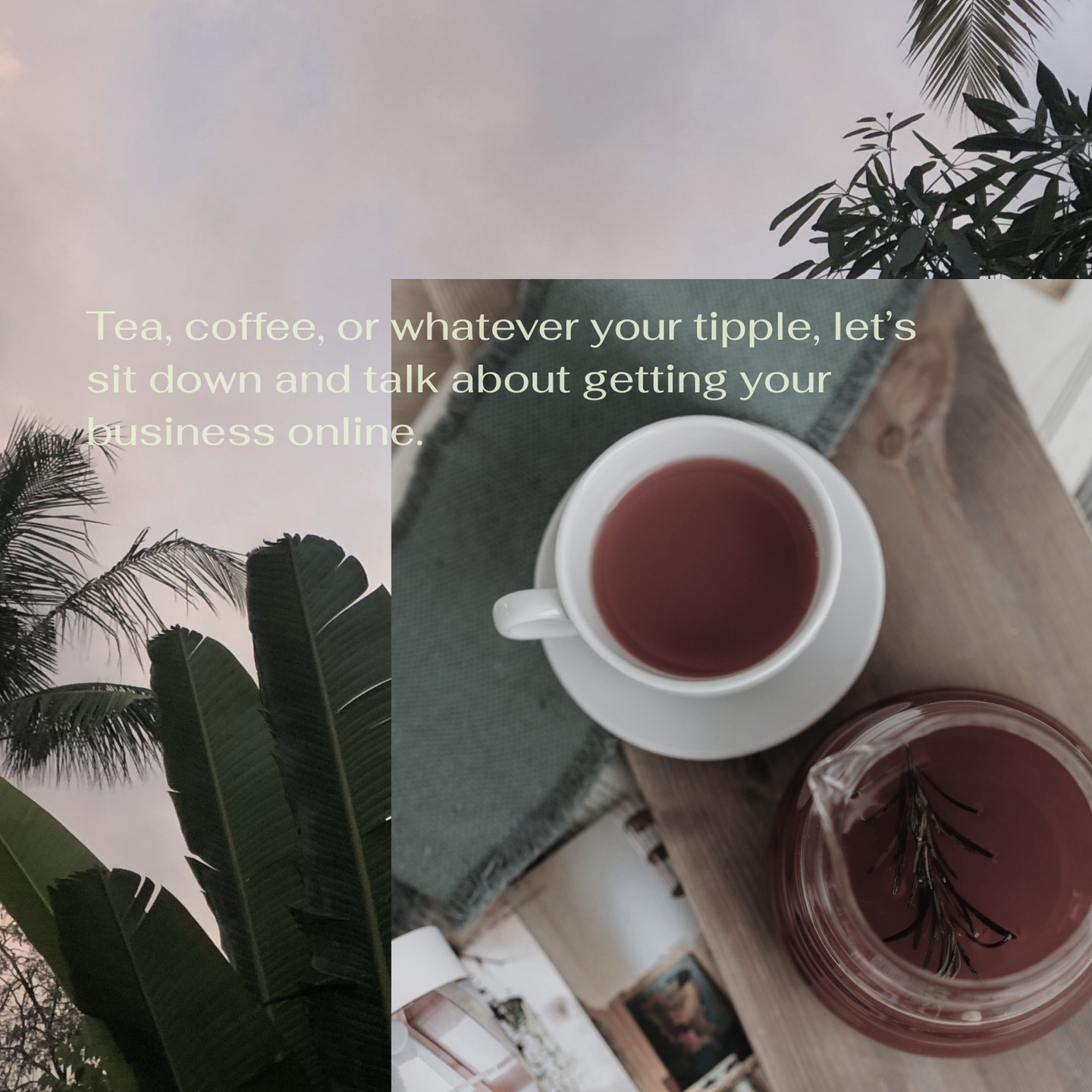 We know how tricky it can be to know where to start. As a startup or small business, you might try DIY-ing your branding or setting up a website yourself - and that’s totally understandable! But remember, how you present yourself can be one of the most important parts of your business.
If you’re feeling stuck or unsure of what’s next, let’s chat. No huge agency fees, no overwhelm - just honest guidance to help you move forward.
Tea, coffee, whatever your tipple, let’s sit down and talk about getting your business online ✨
📩 DM us to book in a complementary coffee & chat!
#LetsChat #WebDesignPerth #SmallBizSupport #WomenInBusiness #GraphicDesignPerth #SustainableDesign #BrandingPerth #GetOnline #BusinessGrowth #OnlineSuccess #BrandingTips #DigitalStartup #StartupWebsites #WebDesignPerth