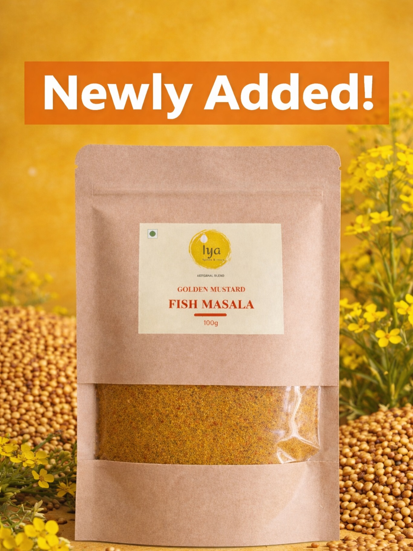 Our Latest Blend. Not spicy, not overpowering- just the mellow magic of mustard blended the old way, made for delicate fish curries.
#fishcurry #fishmasala #newlaunch #pantrystaples