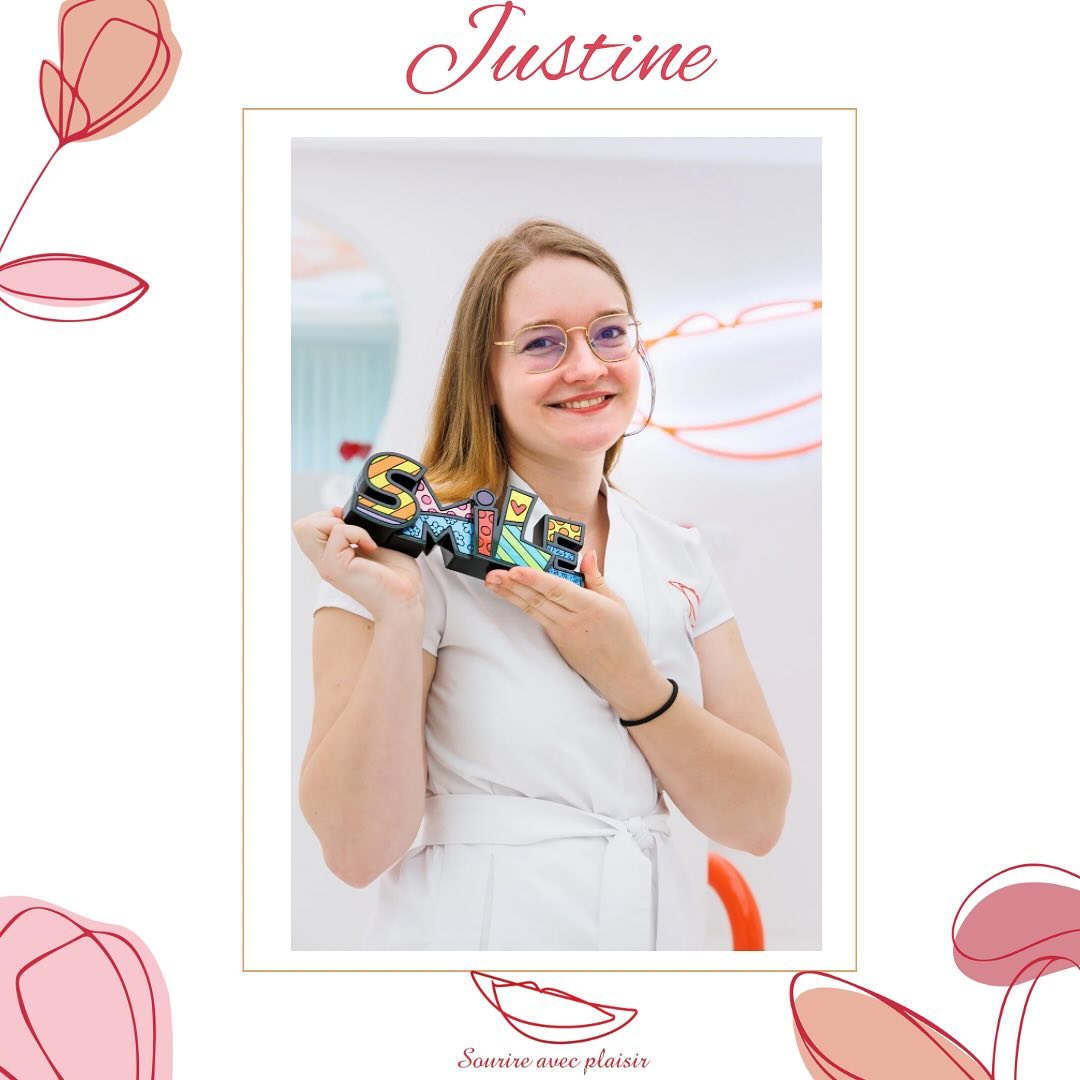 🙌🏻 Notre équipe s’agrandit 🚀
👱🏼♀️ Nous avons le plaisir de vous annoncer l’arrivée de Justine au sein de notre équipe. 👱🏼♀️
😁 Elle est heureuse de vous accompagner dans votre suivi.
🌸 ‘’C’est par le bien-faire que se crée le bien-être’’ 🌸
#nouvellerecrue #assitantedentaire #nouvelleequipe #cabinetorthodontie #drvivianasereanu #smilesmulhouse #bienvenue #newteam #bestteam #sourireavecplaisir #basel #mulhouse #alsace