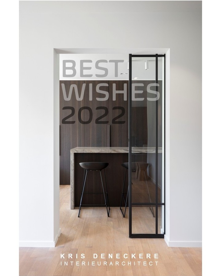 Wij wensen jullie alvast warme eindejaarsfeesten toe
en een schitterend nieuw jaar!
#wensen #2022 #interieurarchitect ##intérieur
Project FD - Heusden
fotografie German Bourgeat voor The Art of Living