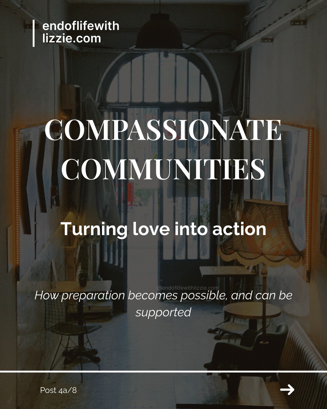 In Post 4, we explored how preparation is an act of love.
But knowing that - and knowing how to begin, aren’t always the same thing.
For many people, preparation feels hard not because they don’t care,
but because it touches fear, tenderness, and the worry of upsetting those we love.
That isn’t avoidance.
It’s vulnerability.
This post is about what preparation really looks like,
not forms and paperwork first,
but conversations, values, stories, and honesty.
And sometimes, it’s about not doing it alone.
Support doesn’t replace professionals.
It doesn’t rush decisions.
It simply walks alongside - helping thoughts become words, and love become action, at your pace.
Because preparation doesn’t grow in isolation.
It grows in relationship.
#CompassionateCommunities
#PreparationIsLove
#EndOfLifeCare
#DeathAwareness
#CareInCommunity