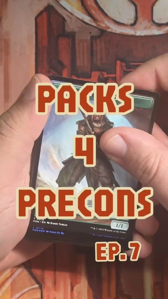 PACKS4PRECONS EP. 7 w/ MTG Foundations! Let's see what rares or mythics we get and what Precons we can upgrade with them !
#mtg
#commander
#precons
#packs4precons
#packopening
