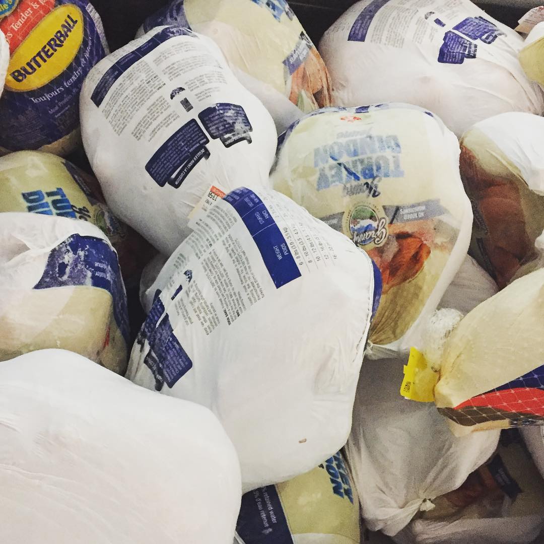 Turkeys turkeys turkeys!!! We’re looking for turkeys. Come on down!
To date: 1686
We need: 4241