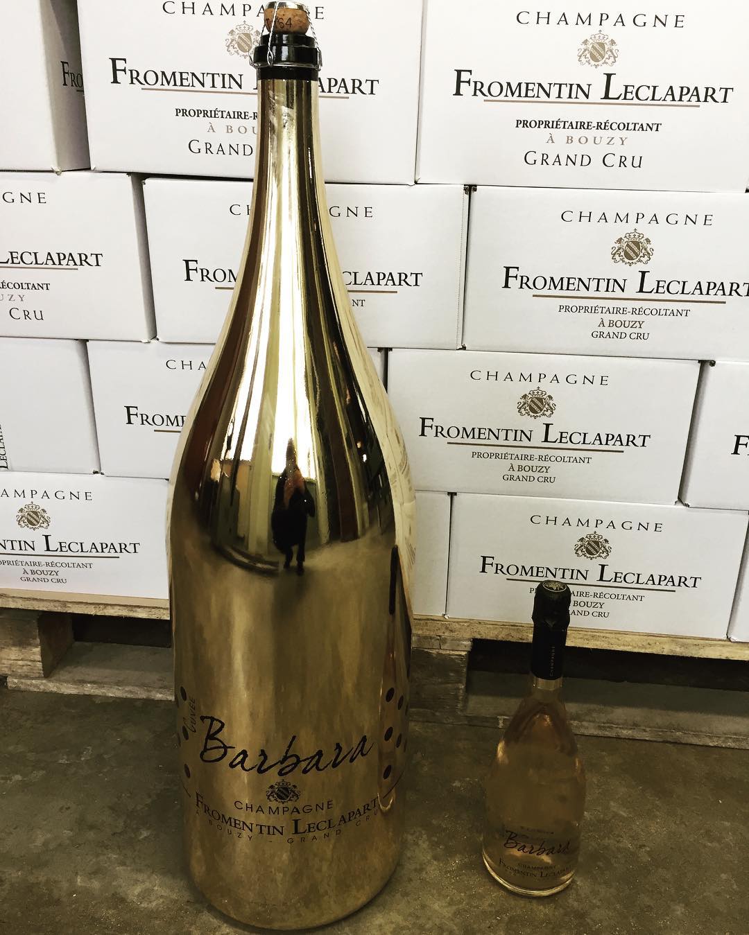 #Éditionlimitée #Nabuchodonosor #métallisé #cuvée Barbara (15L)! #bouzy