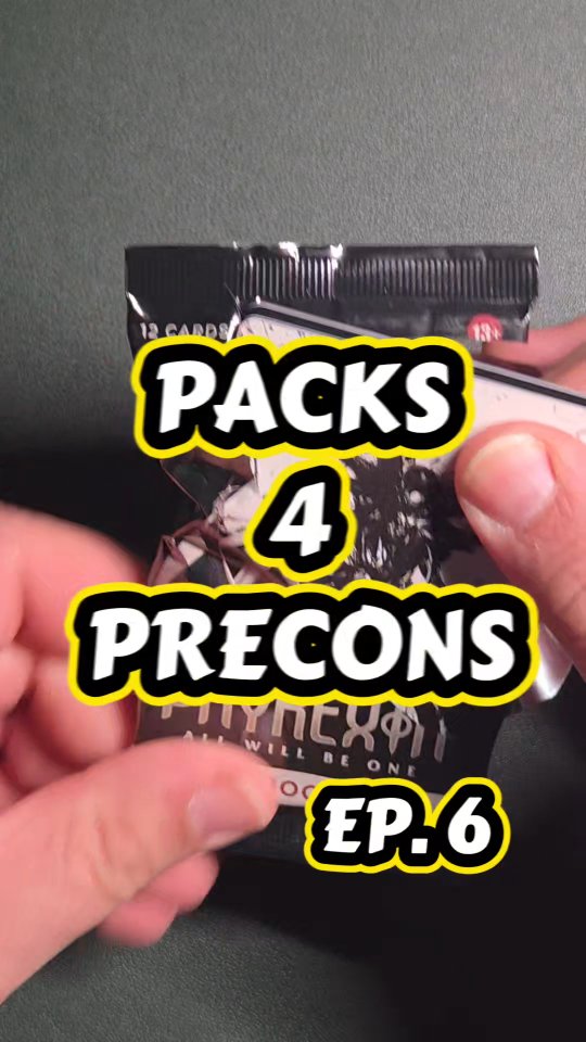 Packs4Precons EP. 6 w/ Physical All Will Be One!
Let's open something big and buff up some Precons!
#mtg #commander #packs4precons #packopening
