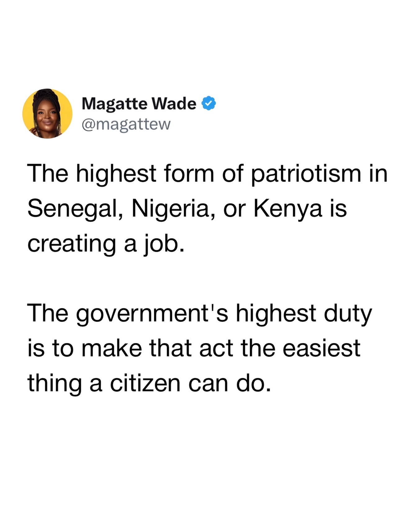 Read this twice.
The government’s job isn’t to create jobs. It’s to stop making it so hard for YOU to create them.
Every barrier they remove = another business born.
Every business born = another family fed.
Every family fed = a stronger nation.
This is the conversation Africa needs to have.
📲 Drop your country’s flag if your government makes business harder than it should be.