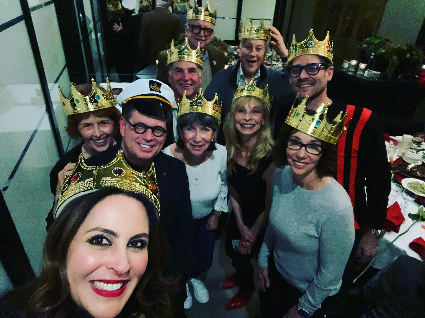 We are the Presidents of the Beverly Hills Rotary Club!