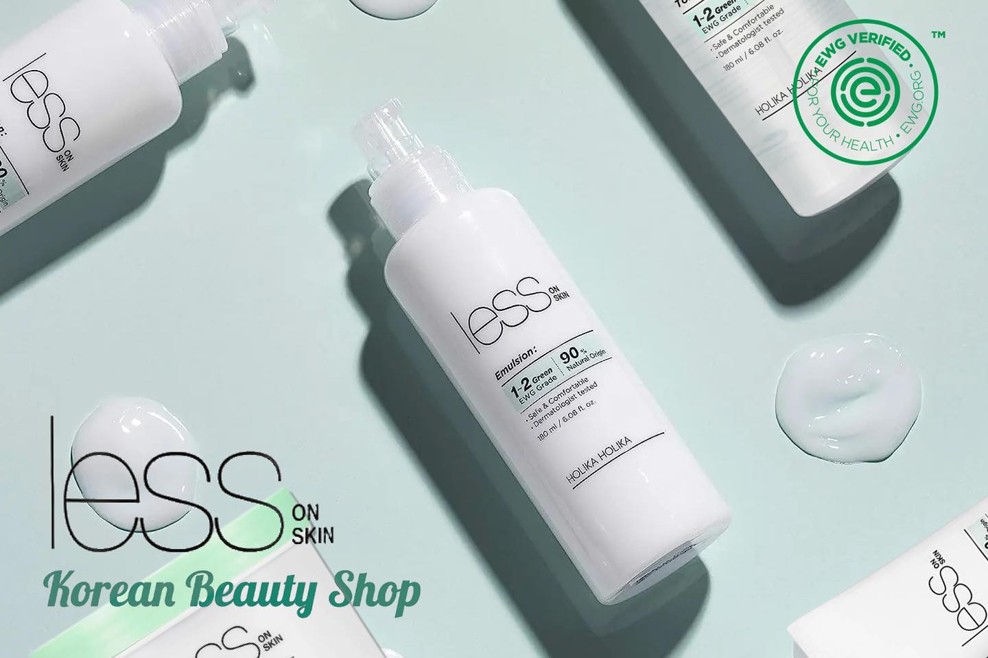 💚 𝕄𝕚𝕟𝕒𝕞𝕚𝕝𝕚𝕤𝕞𝕠 𝔼𝕤𝕥é𝕥𝕚𝕔𝕠 + ℂ𝕝𝕖𝕒𝕟 𝔹𝕖𝕒𝕦𝕥𝕪 = 𝕃𝕖𝕤𝕤 𝕠𝕟 𝕊𝕜𝕚𝕟 💚 Menos es más, aunque 𝕃𝕖𝕤𝕤 𝕠𝕟 𝕊𝕜𝕚𝕟 no habla precisamente de encontrar la belleza en la sencillez, sino de como evitar posibles reacciones adversas, erupciones o alergias en la piel a través de fórmulas sencillas, pero altamente eficaces. Los productos de esta nueva gama de la marca coreana Holika Holika, contienen solamente 12 ingredientes activos, con sello EWG Green, seguros, y de estimulación baja. Cosmética orgánica, cruelty free, ecológica, apta para uso vegano y mujeres embarazadas o en periodo de lactancia. La piel sensible, atópica, con alergias, rosácea, acné o que presente cualquier tipo de condición que pueda causar irritación o rojeces encontrará un aliado en 𝕃𝕖𝕤𝕤 𝕠𝕟 𝕊𝕜𝕚𝕟 Cómprala ya @koreanbeautyshop_eu #cleanbeauty #cosmeticaecologica #cosmeticasegura #ewggreen #cosmeticacertificada #cosmeticavegana #cosmeticacoreana #cosmeticanatural #cosmeticaorganica #cosmeticabio #cosmeticaconsciente #ecofriendly #crueltyfree #crueltyfreebeauty #cosmeticaembarazo #lactanciamaterna #pielsensible #pielatopica #ingredientesseguros #rosacea #pielgrasa #acne #lessonskin #menosesmas #minimalismoestetico #skinialismo #holikaholika #holikaholikaespaña #cosmeticaverde #cuidadodelapiel