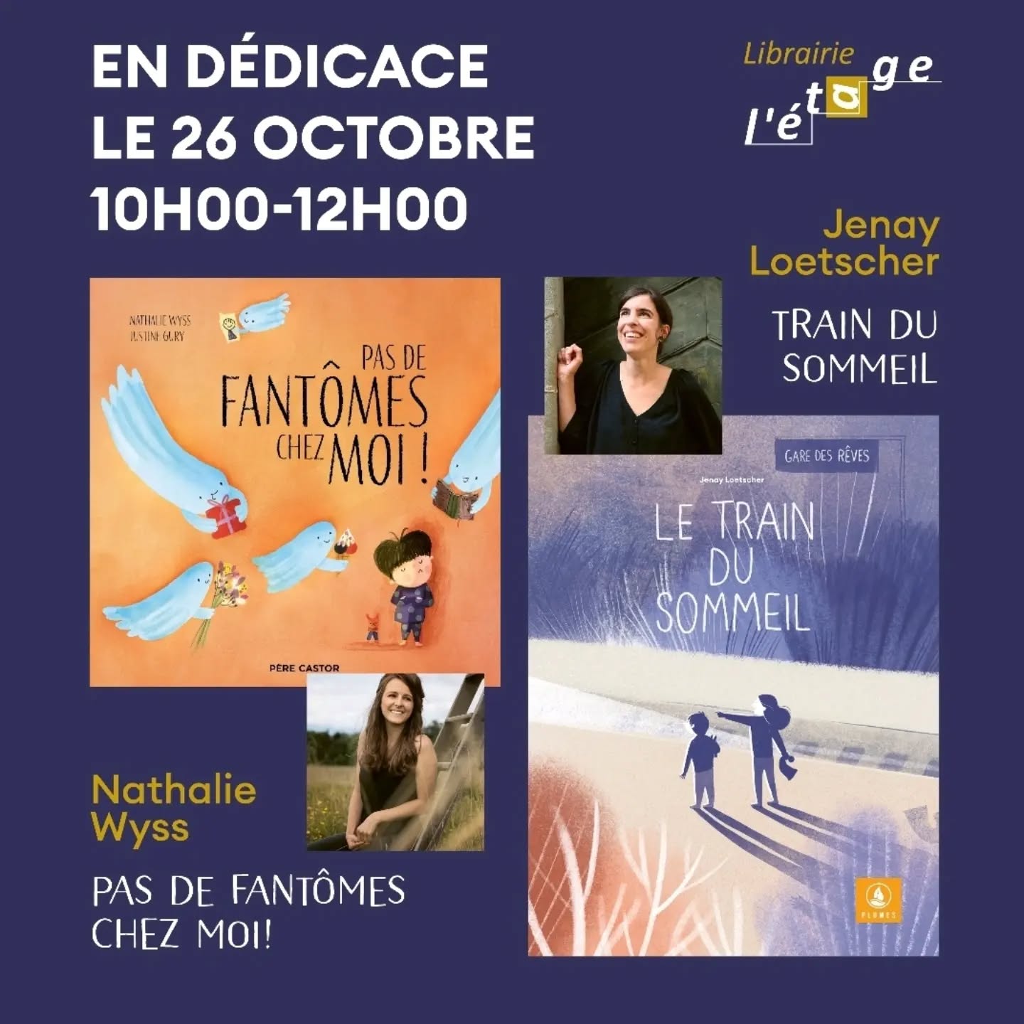 🌟 À deux c'est mieux 🌟
Je suis très heureuse de dédicacer mon nouveau livre pour enfants chez @flammarionjeunesse aux doux côtés de @jenay_illustration !
Merci à la librairie @letageyverdon 😉 encore et toujours !
Si vous êtes dans le coin 😘.