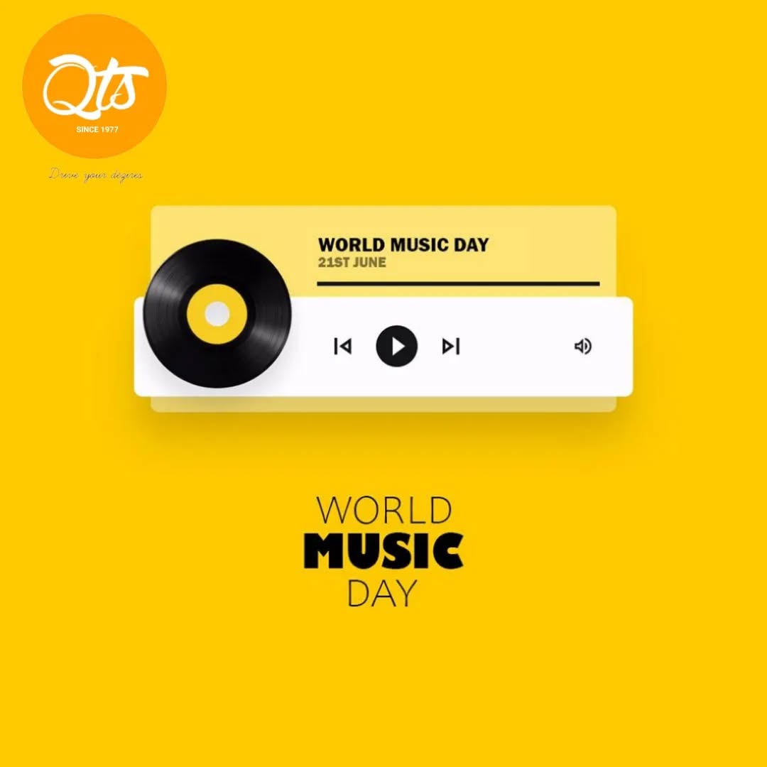 Let the rhythm of the road and the melody of your soul unite this World Music Day! ๐ถ๐๐ Tune in to @qadrityres as we celebrate the harmonious blend of music and travel. Hit the road with our premium tyres and let your wheels dance to the beat of your favorite tunes. Embrace the symphony of smooth rides and unforgettable journeys! ๐ต๐โจ #WorldMusicDay #QadriTyreShop #qts #SmoothRides #JourneyToTheBeat