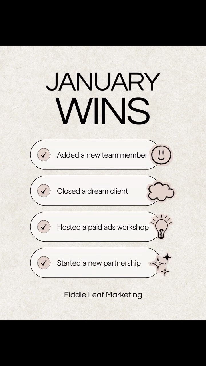 January, you were good to us. Grateful for the wins, the learning, and everyone who made them happen. 🌱