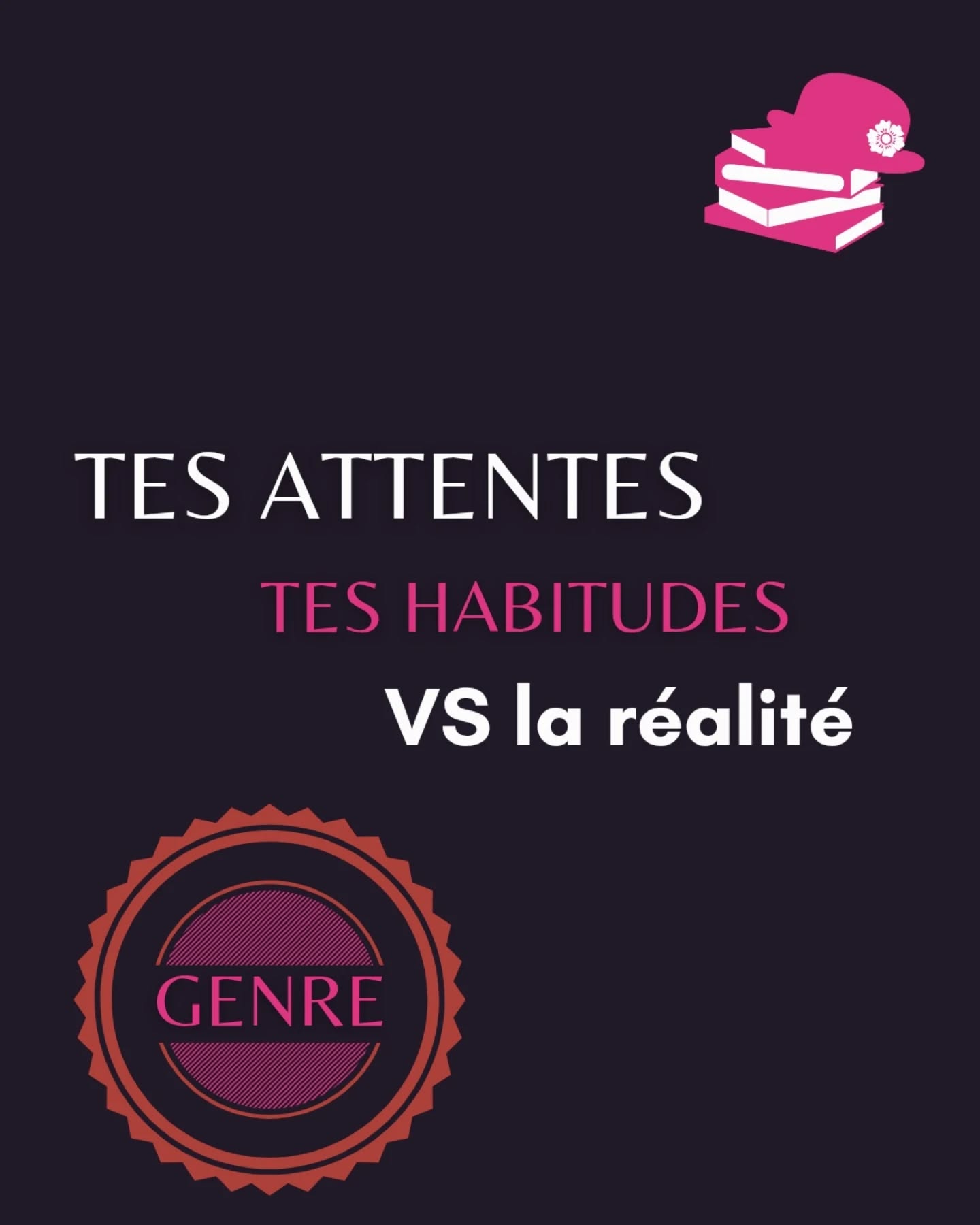 Et si tu adaptais tes attentes de lecteur lectrice en fonction du genre que tu lis ?
Parce que chaque genre est différent, les attentes des lecteurs lectrices doivent varier pour gagner en plaisir de lecture.
#genrelittéraire #lecture #attente