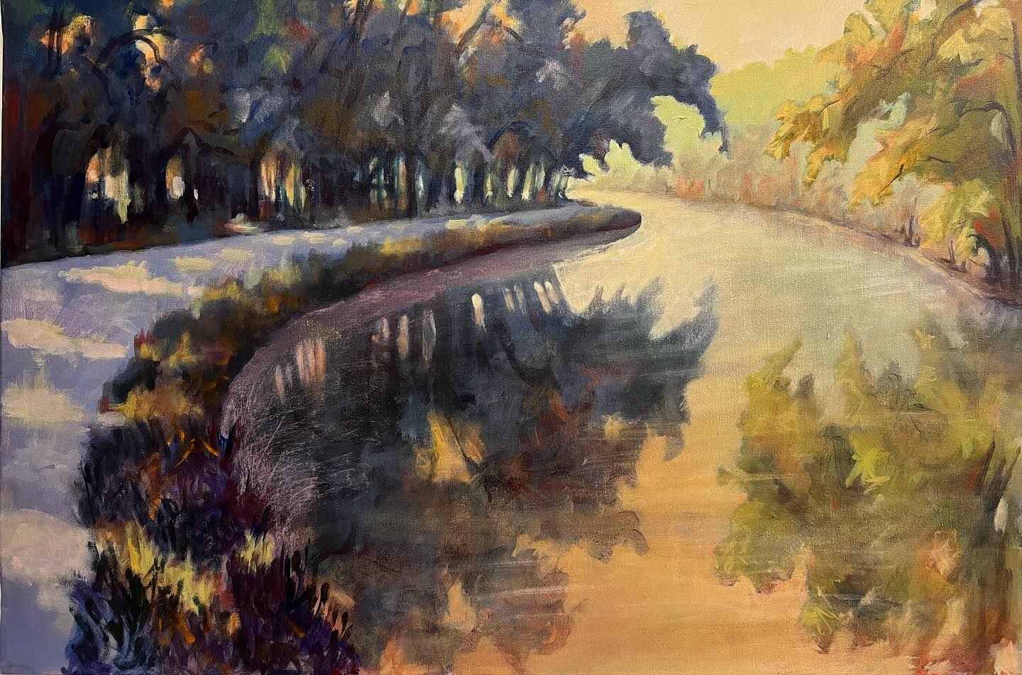 Another reworked painting. I love seeing an unsuccessful painting be reborn in my eyes.